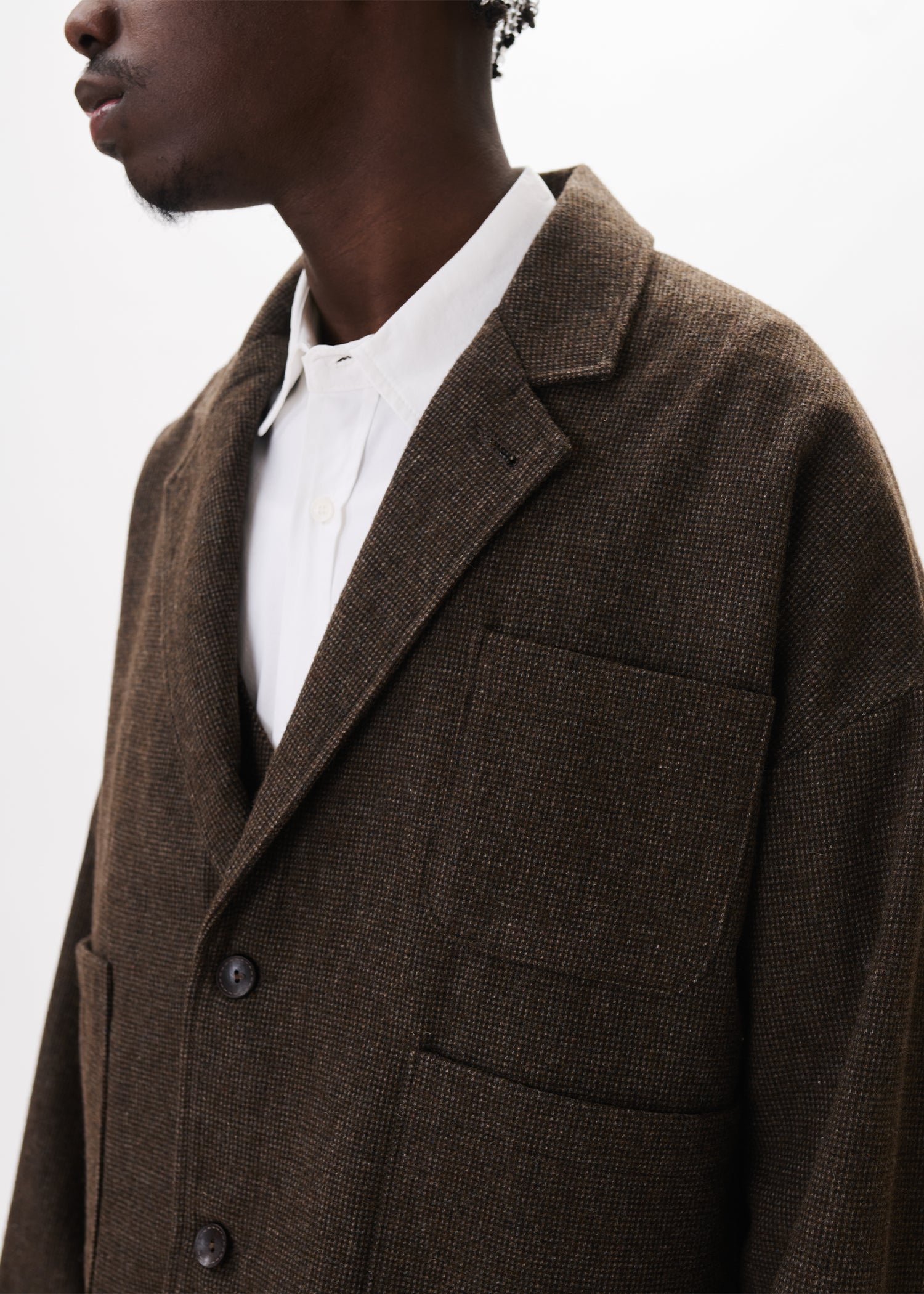 Cropped Suit Jacket – Estudio Niksen