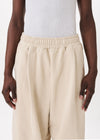 Pleated Wide Joggers
