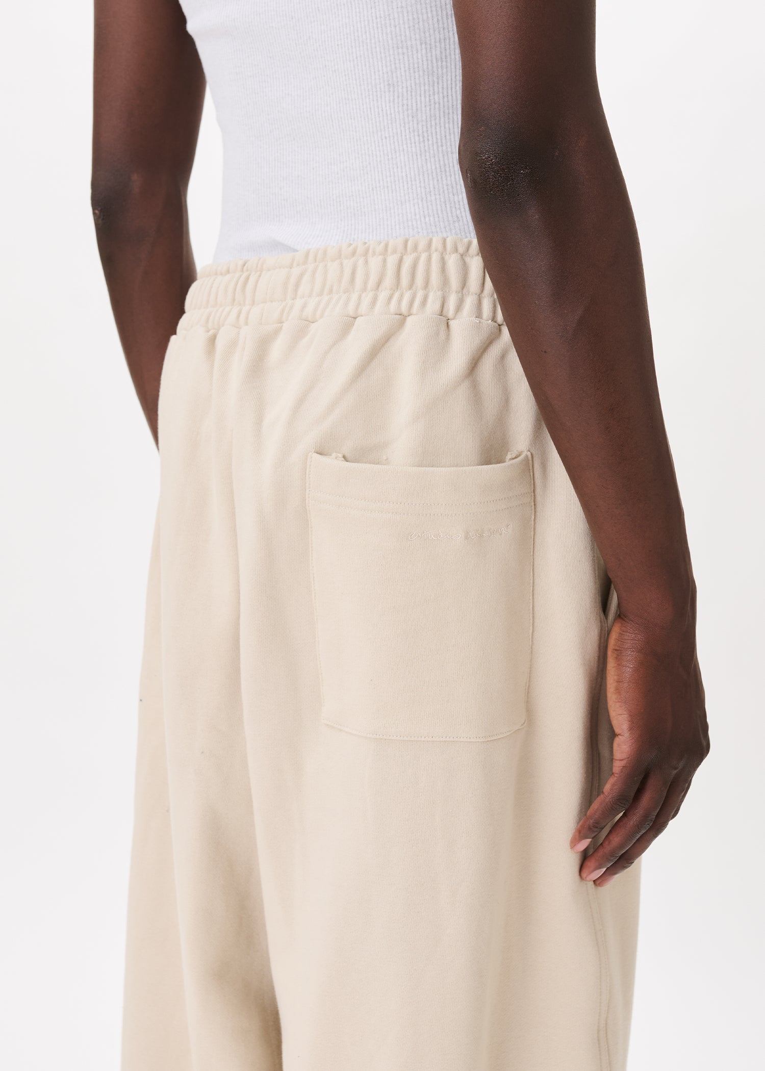 Pleated Wide Joggers