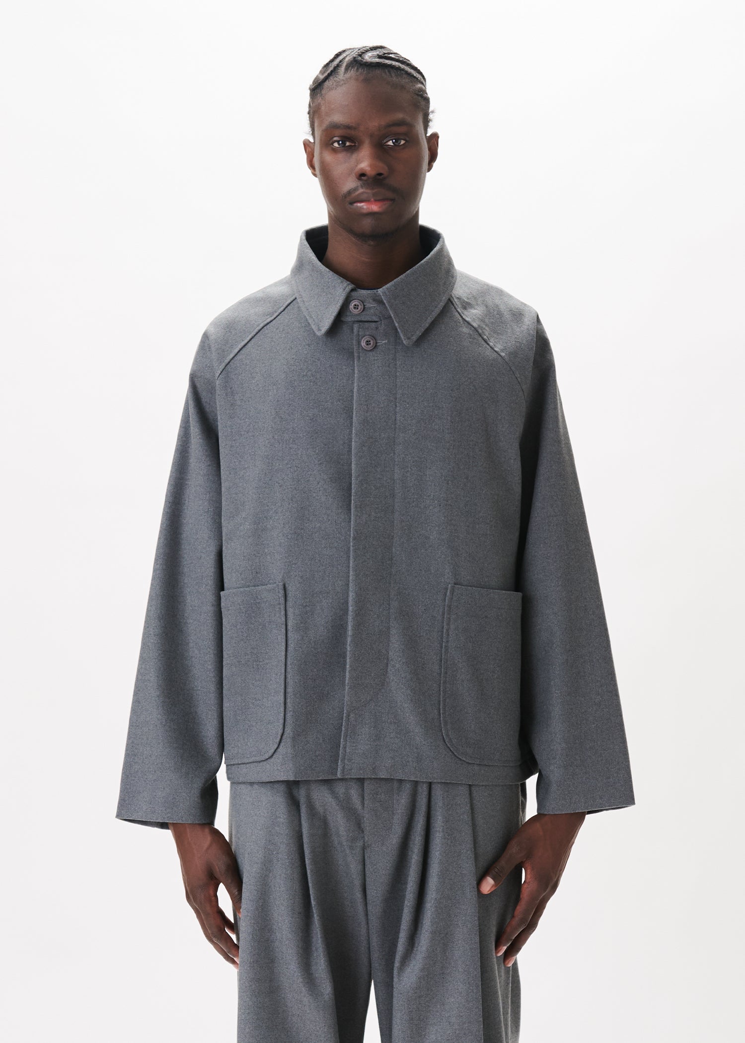 Veste à poche raglan