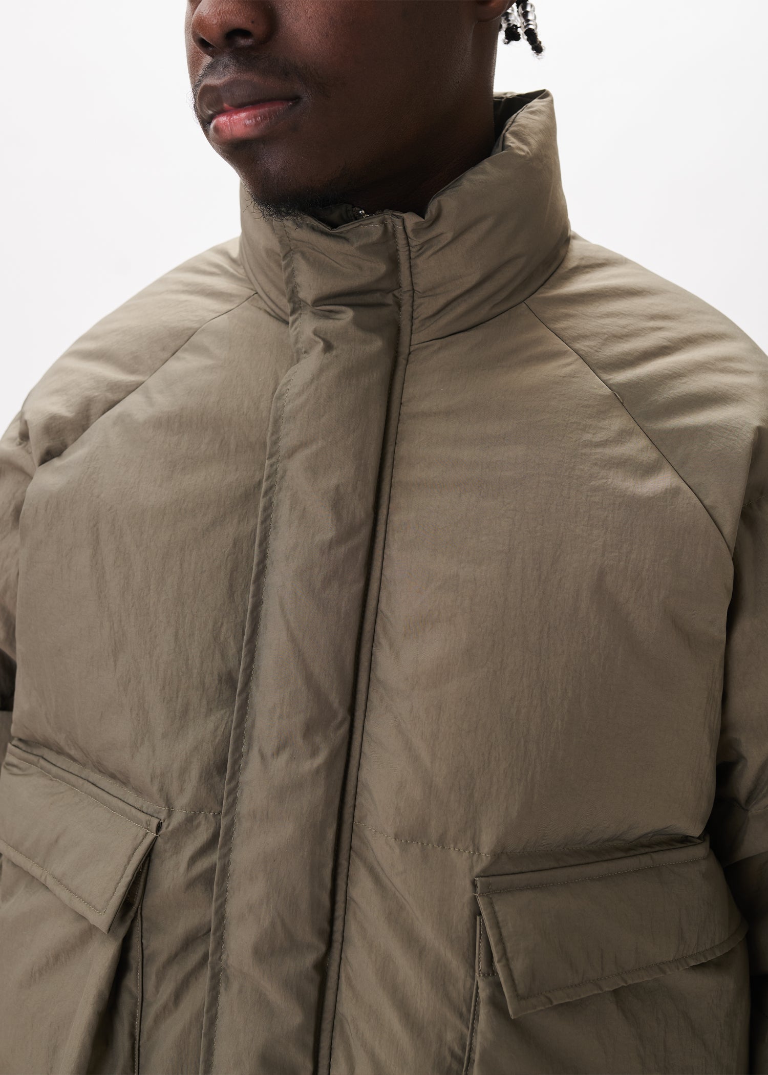Raglan Puffer Jacket
