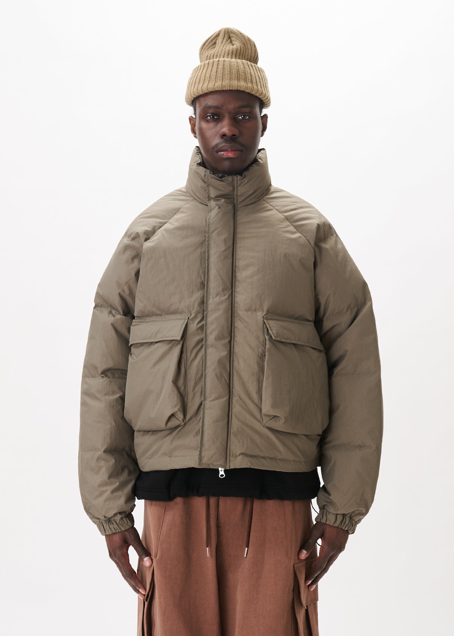 Raglan Puffer Jacket – Estudio Niksen