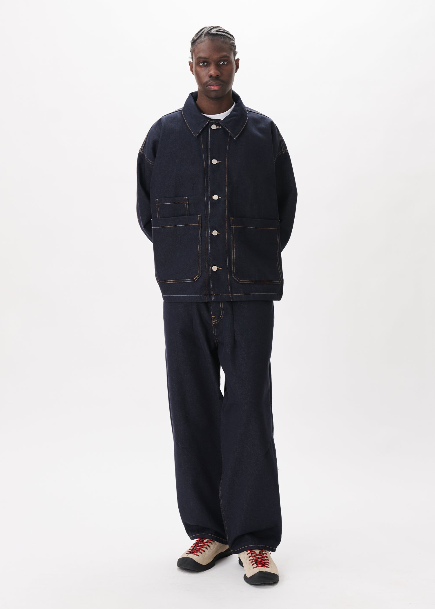 Raw Denim Chore Jacket – Estudio Niksen
