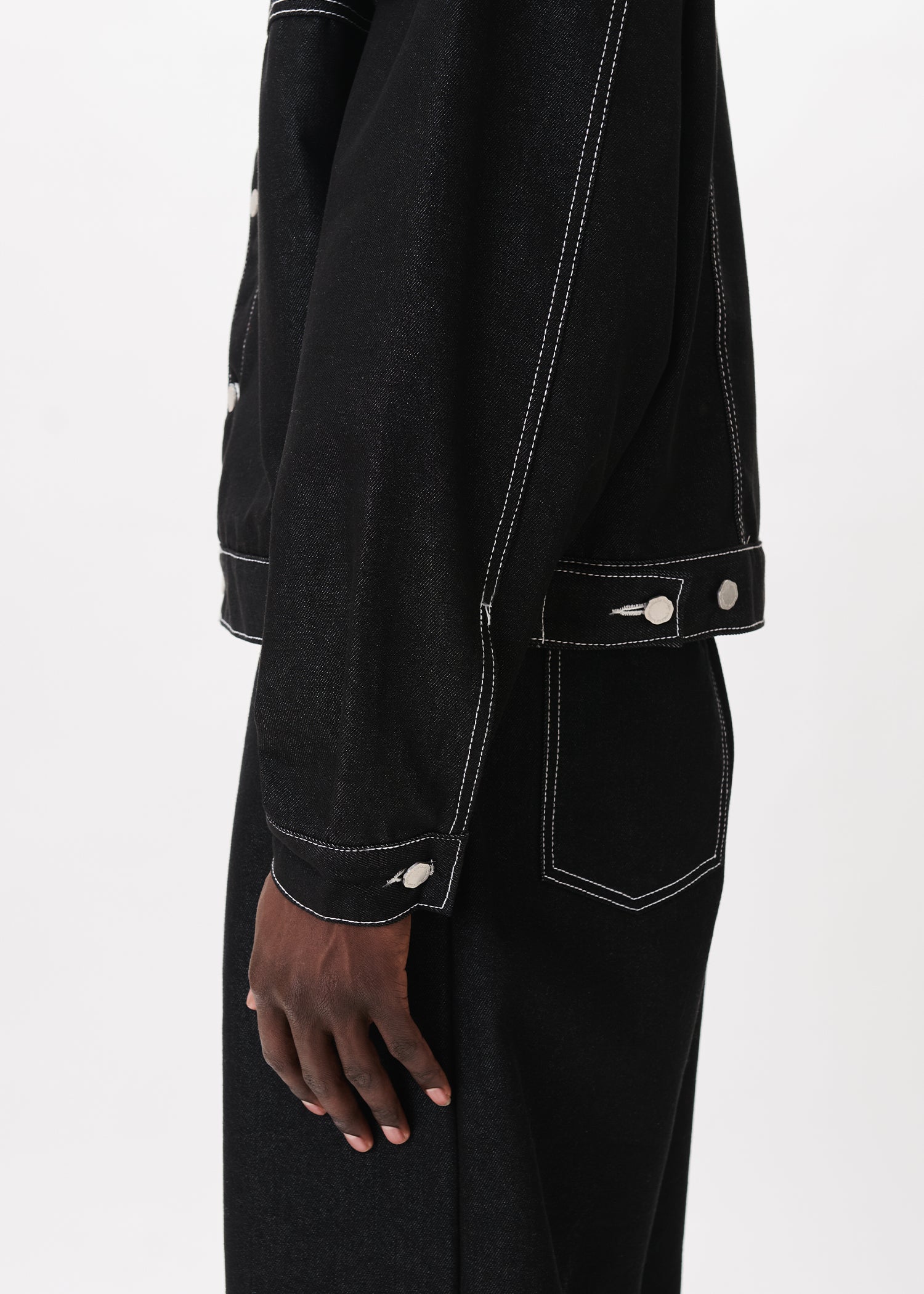 Raw Denim In-stitch Jacket – Estudio Niksen