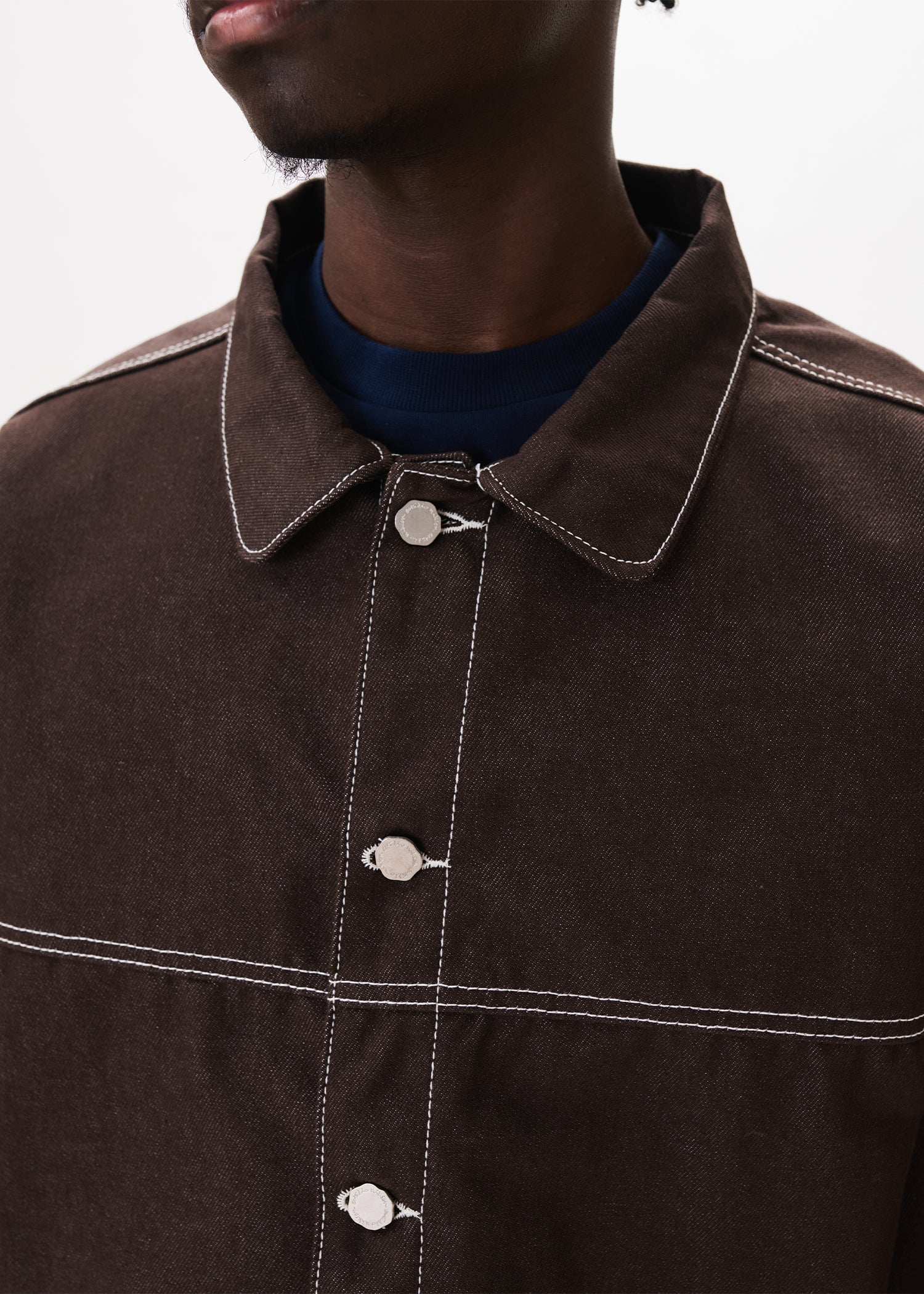 Raw Denim In-stitch Jacket – Estudio Niksen