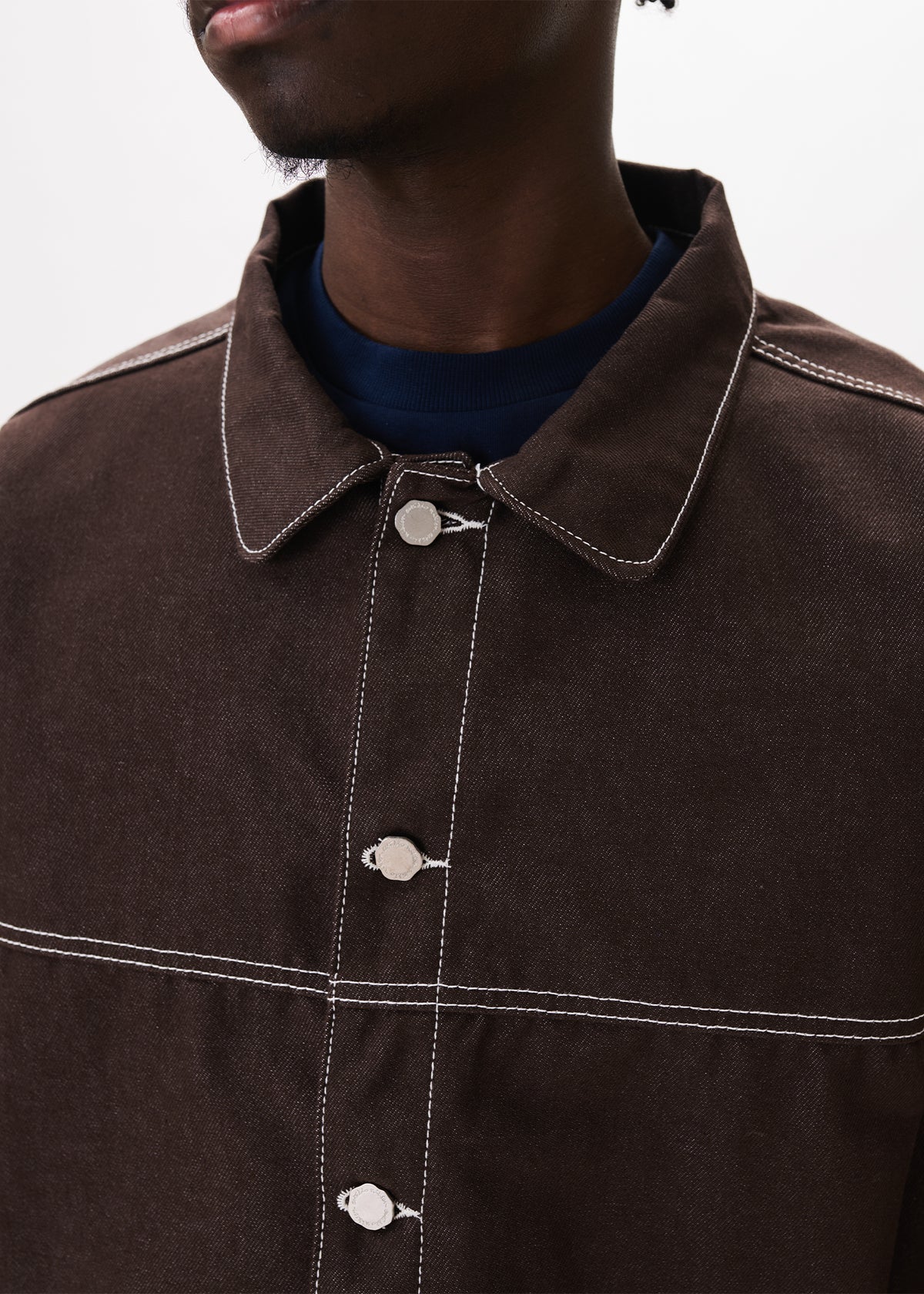 Raw Denim In-stitch Jacket – Estudio Niksen