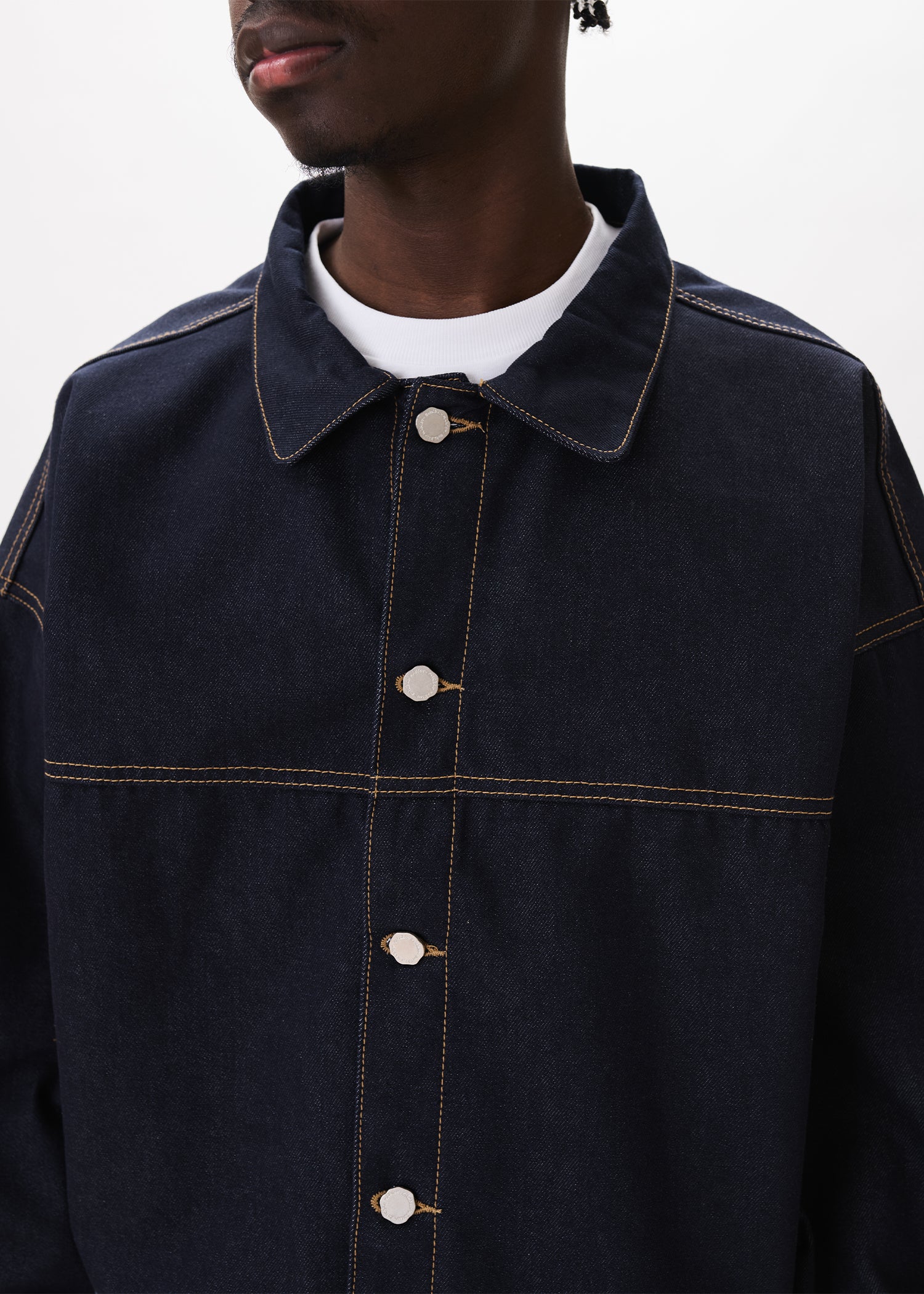 Raw Denim In-stitch Jacket – Estudio Niksen