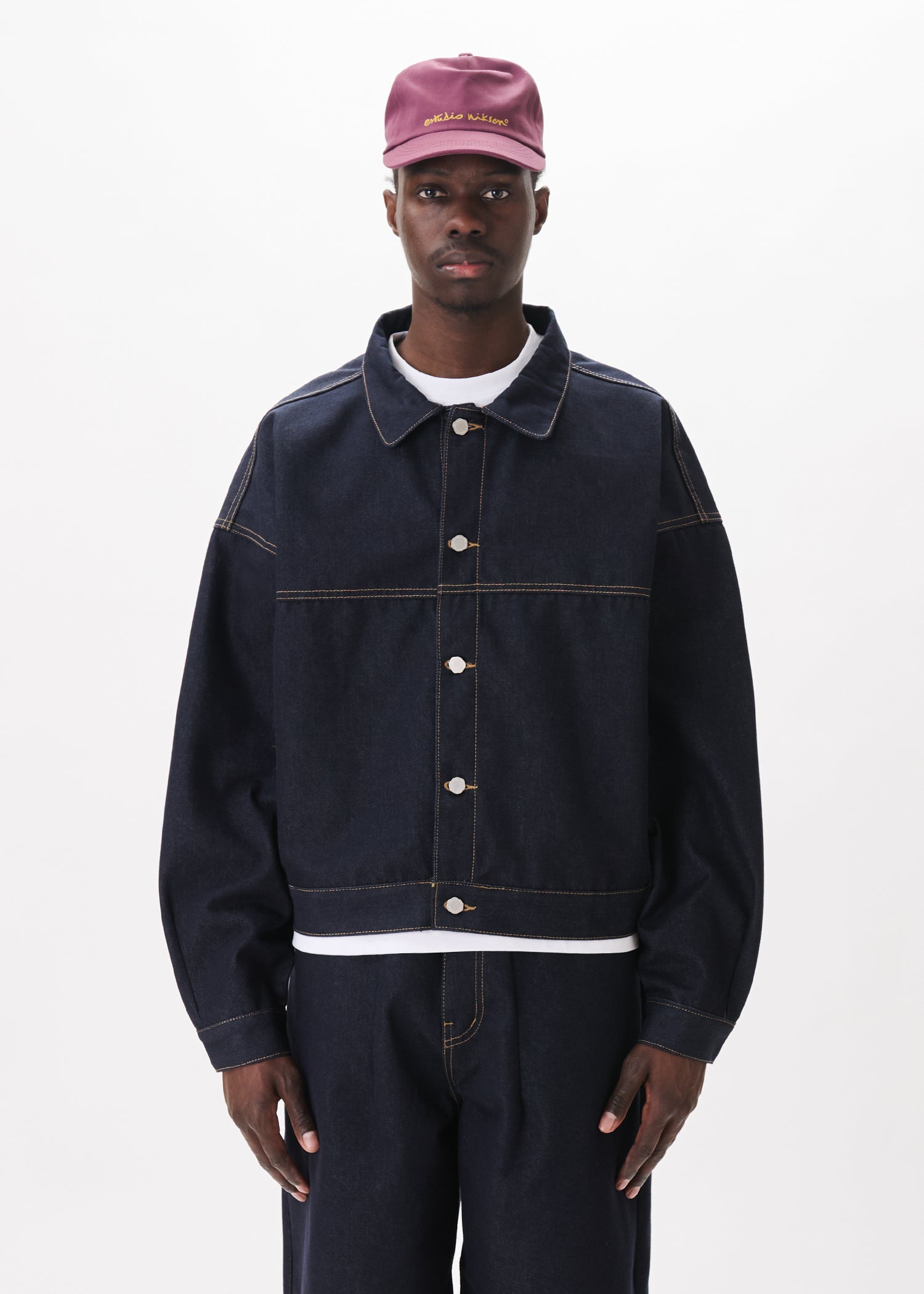 Raw Denim In-stitch Jacket – Estudio Niksen