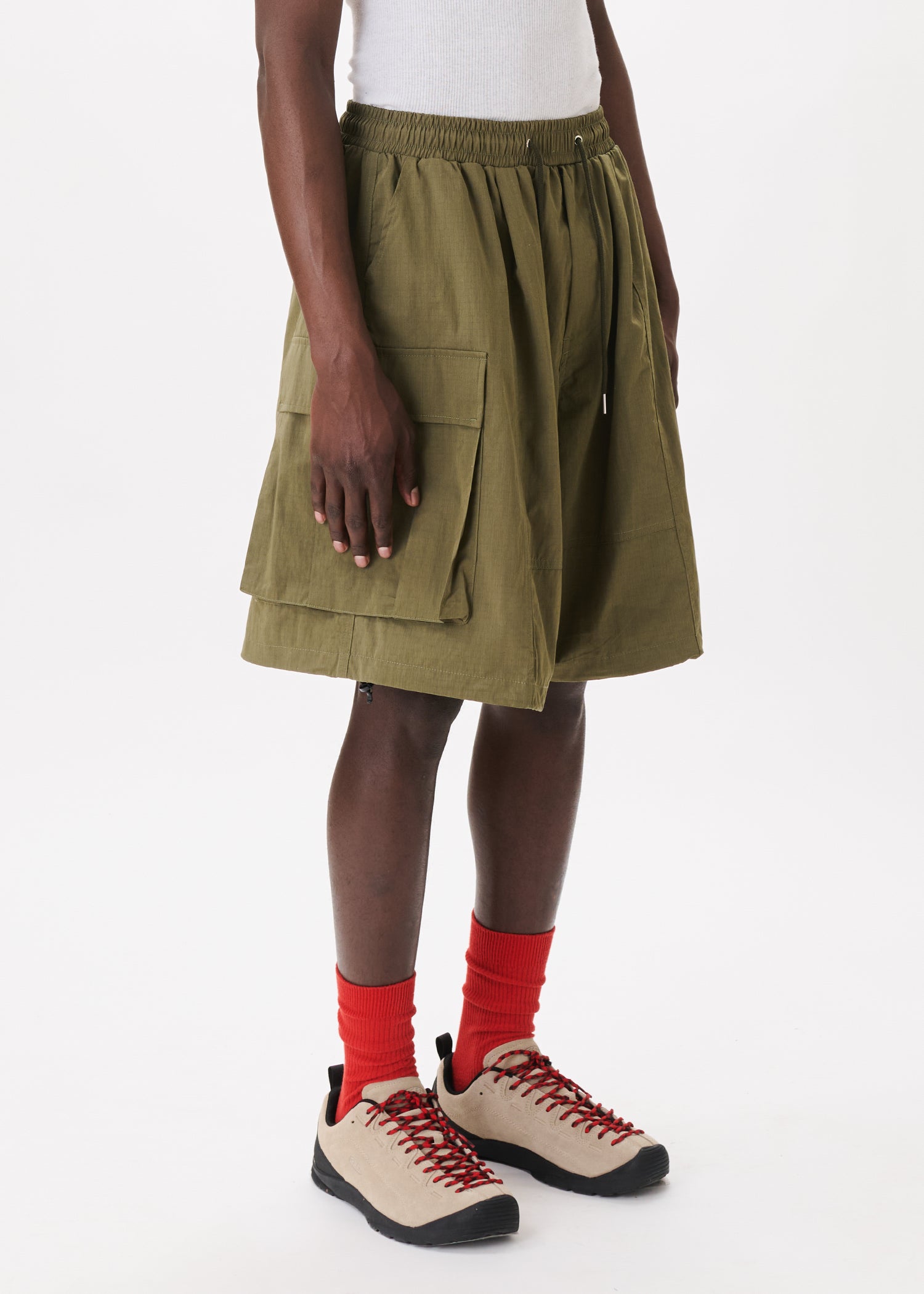 Ripstop Balloon Cargo Shorts