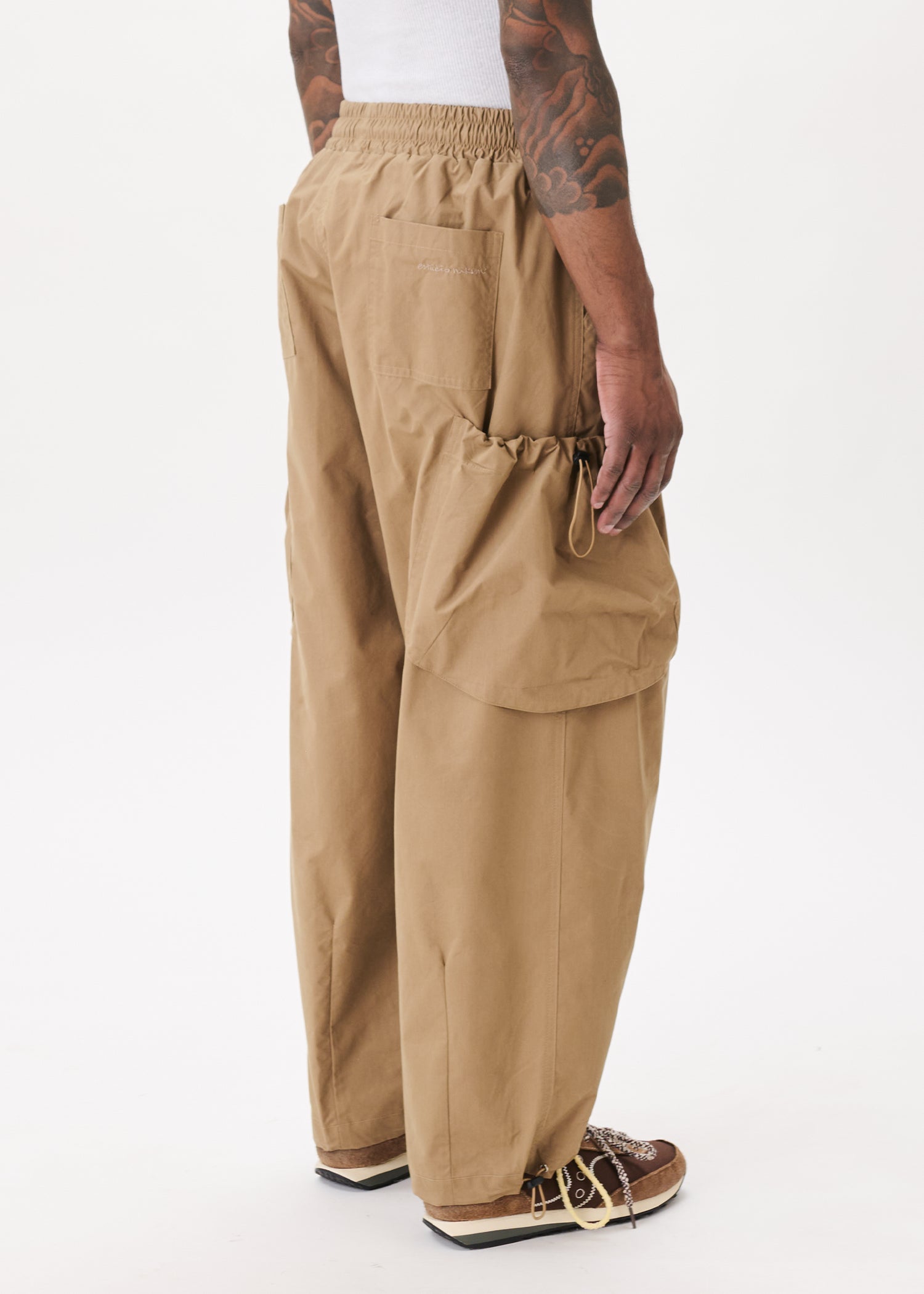 Bungee-strap Cargo Pants