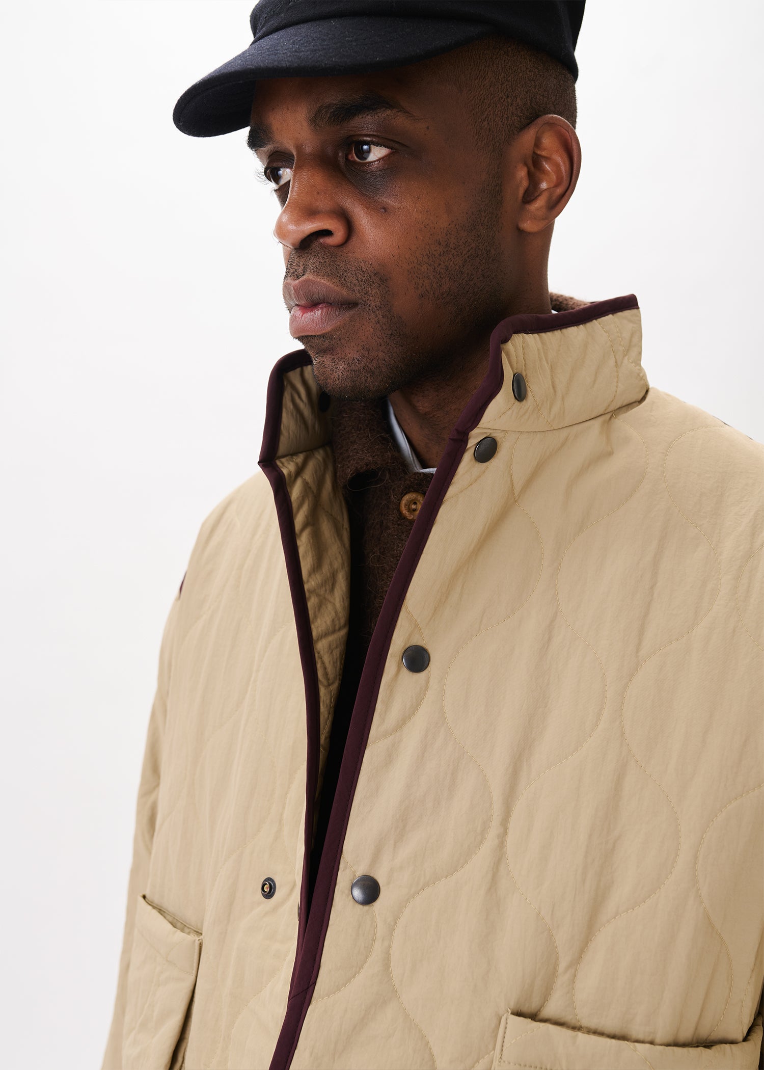 Manteau matelassé convertible