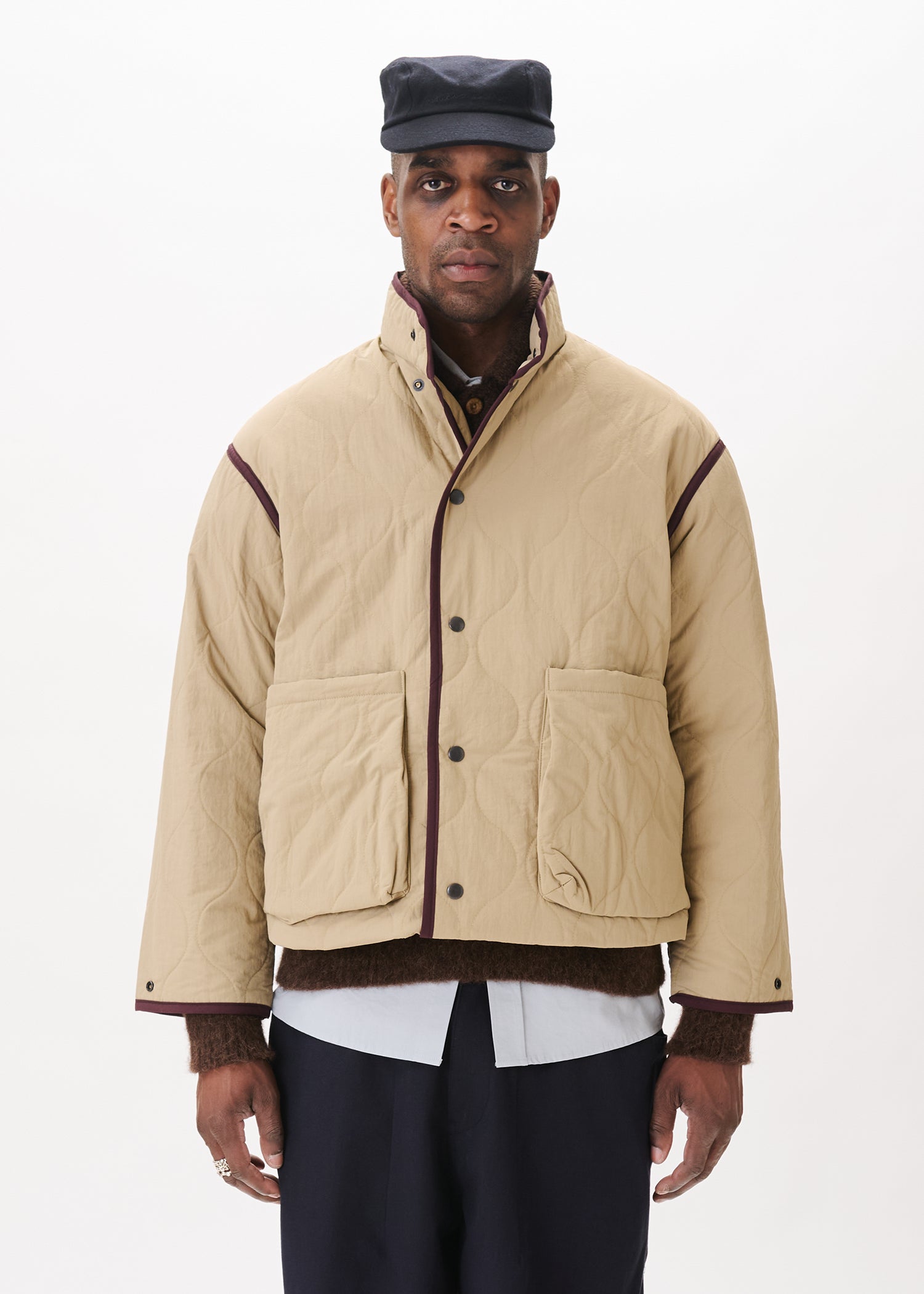 Manteau matelassé convertible