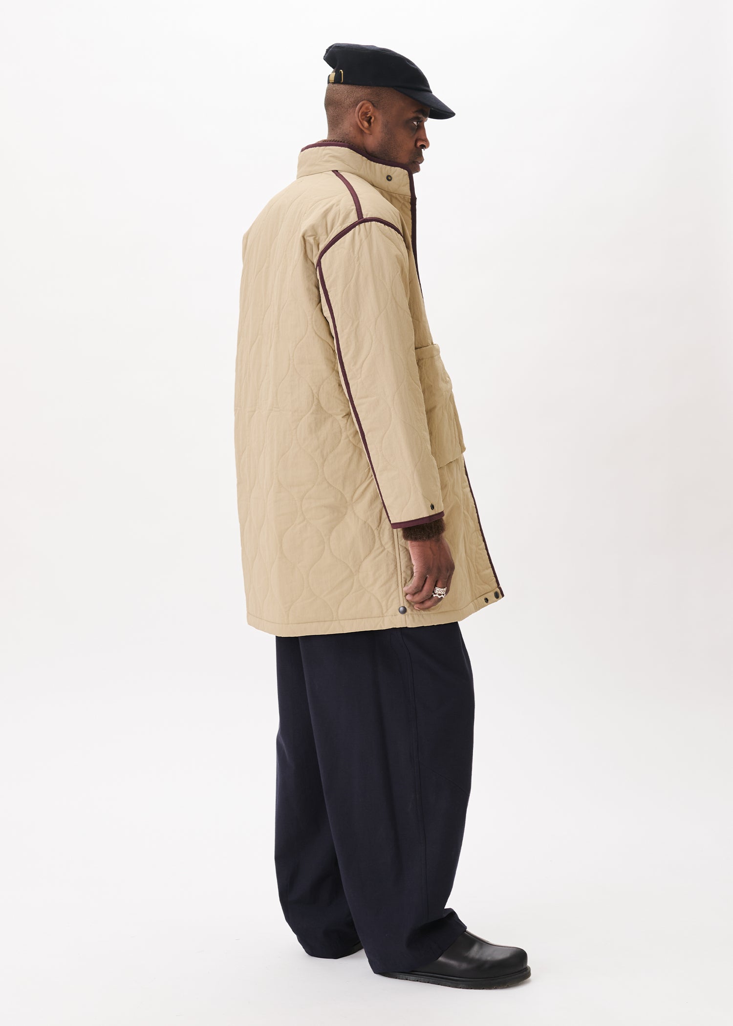 Manteau matelassé convertible
