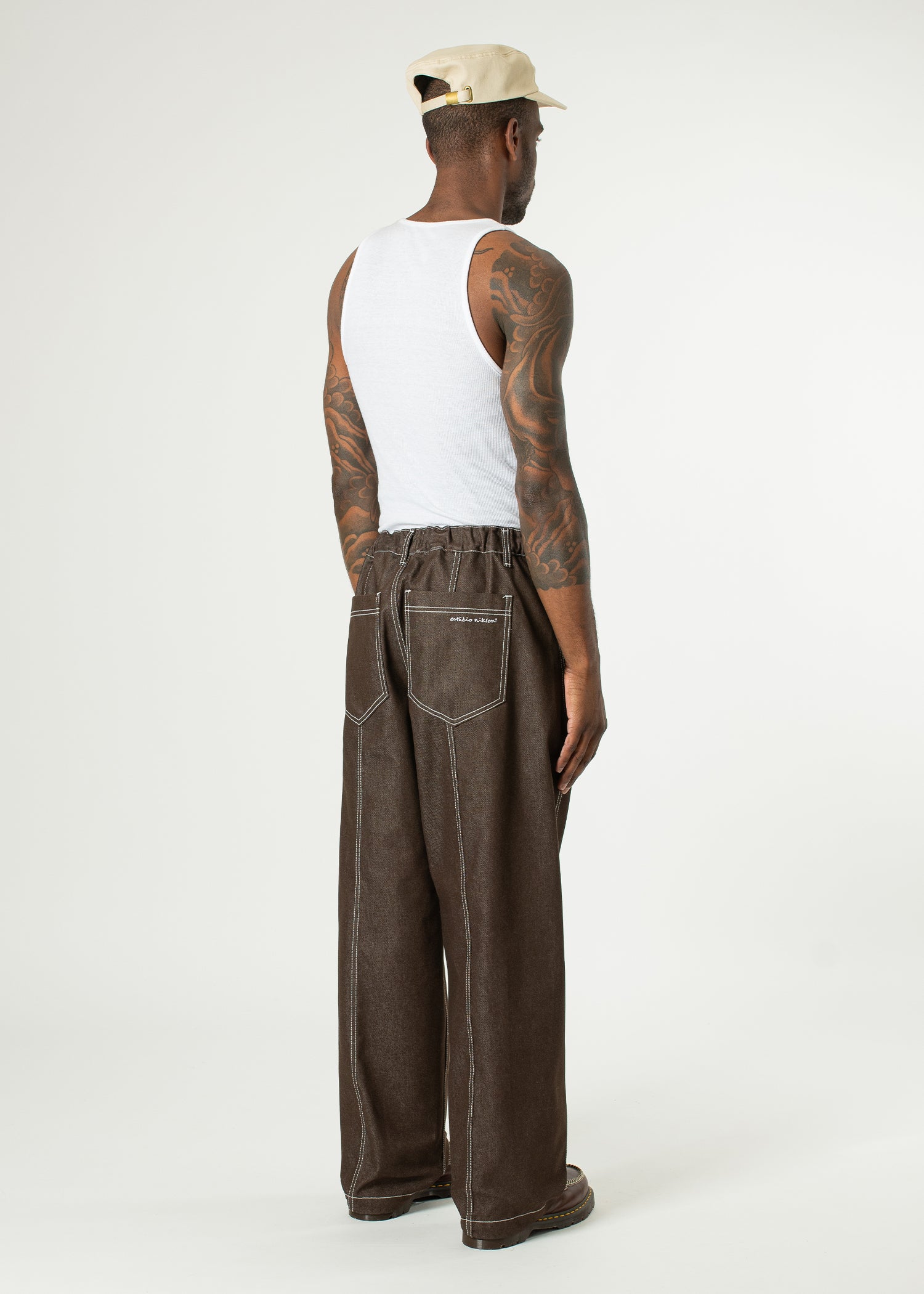 Estudio Niksen デニム size1 Uma_Fitted_Top_Noir_In_Stitch_