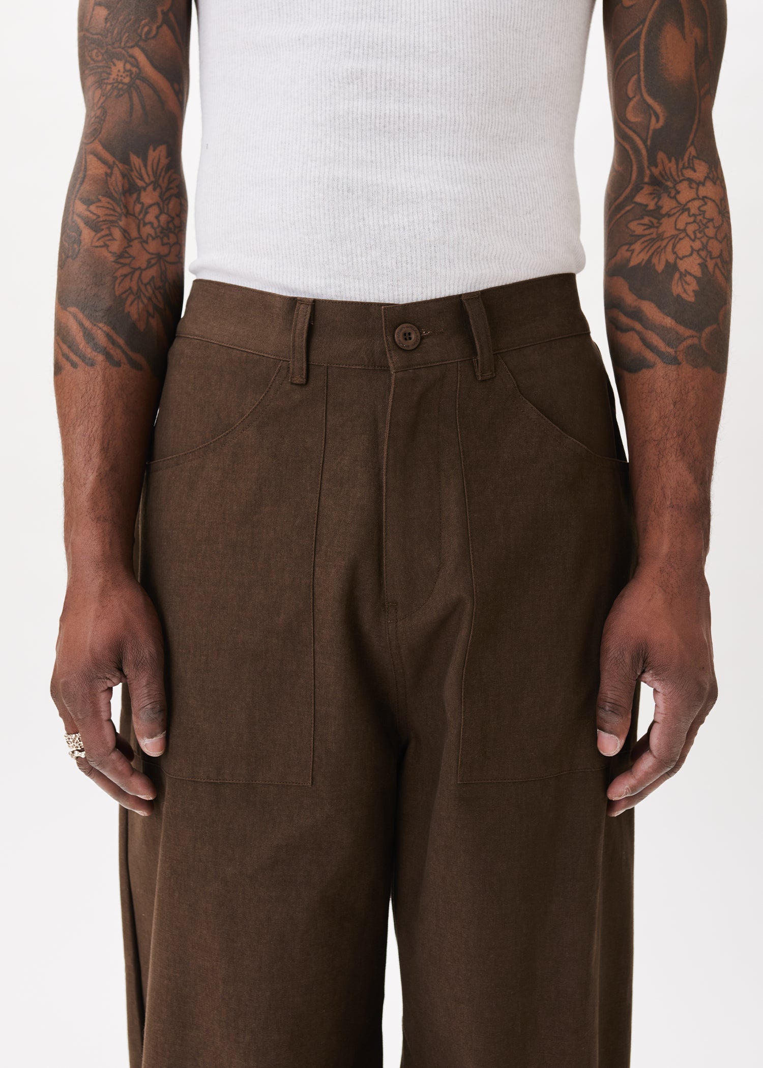 Patch Pocket Balloon Pants