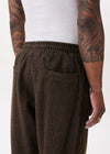 Pantalon Ballon à Plis Nervure