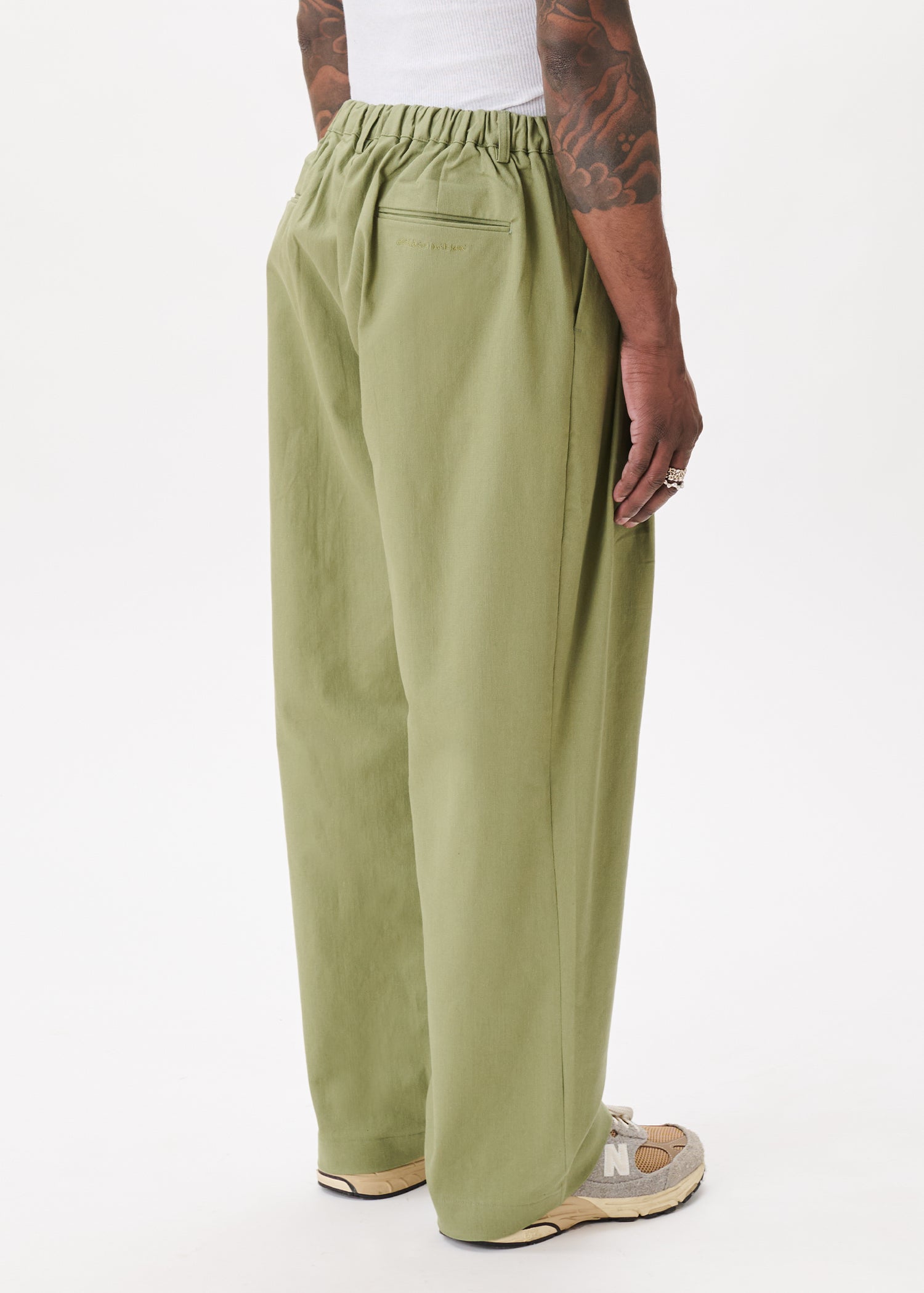 Pintuck Cotton Trousers – Estudio Niksen