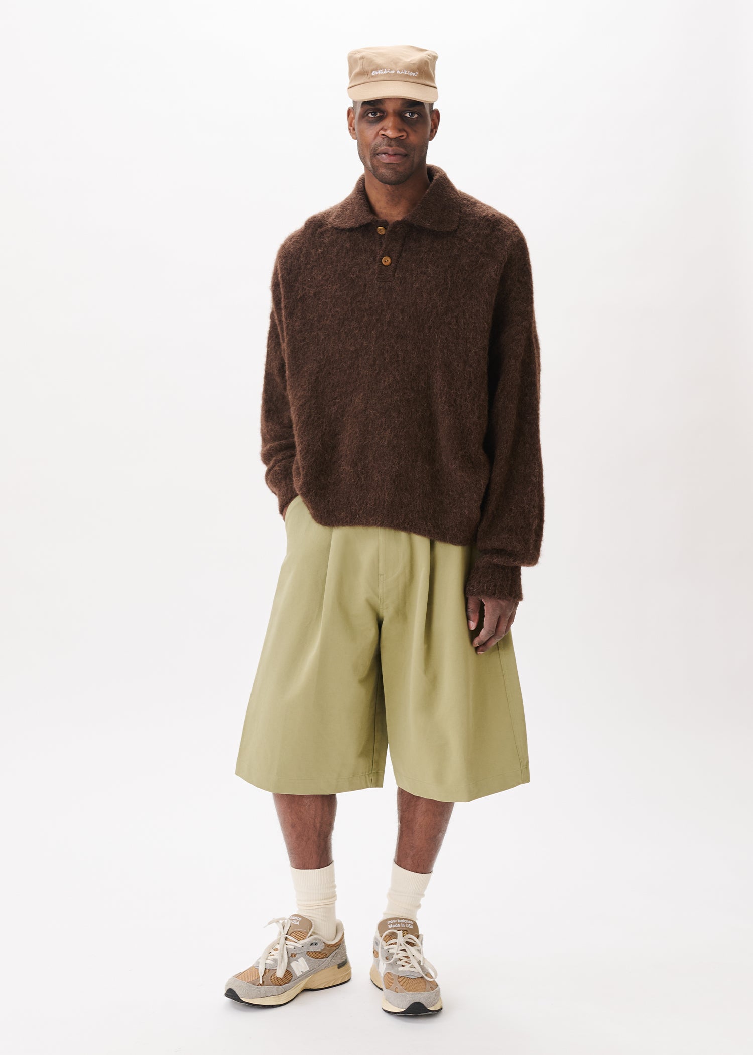 Pintuck Wide Shorts – Estudio Niksen