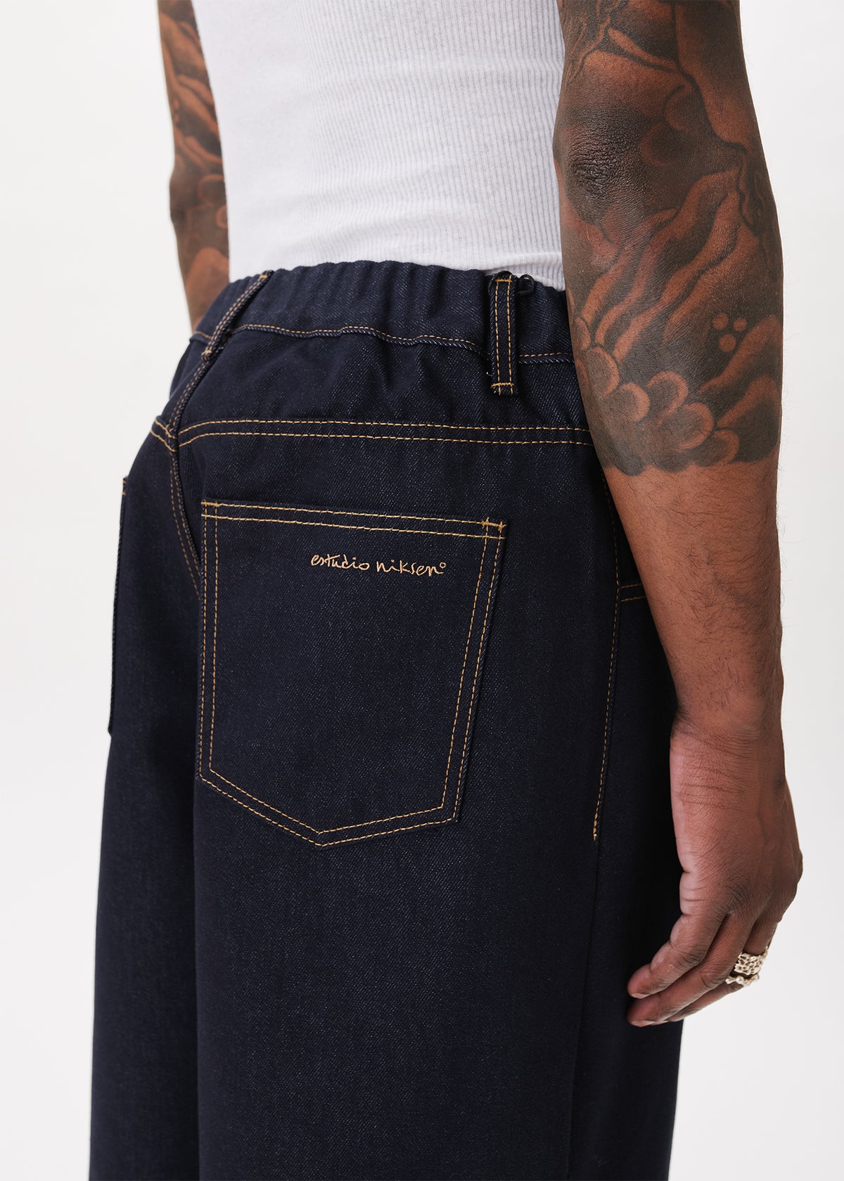 Raw Denim Balloon Jeans – Estudio Niksen
