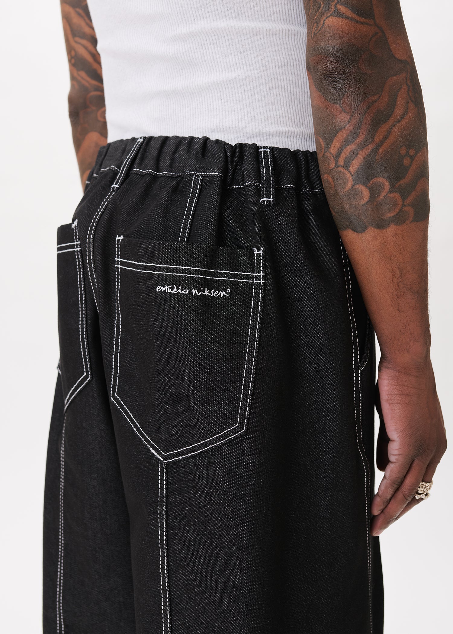 Raw Denim In-stitch Jeans – Estudio Niksen