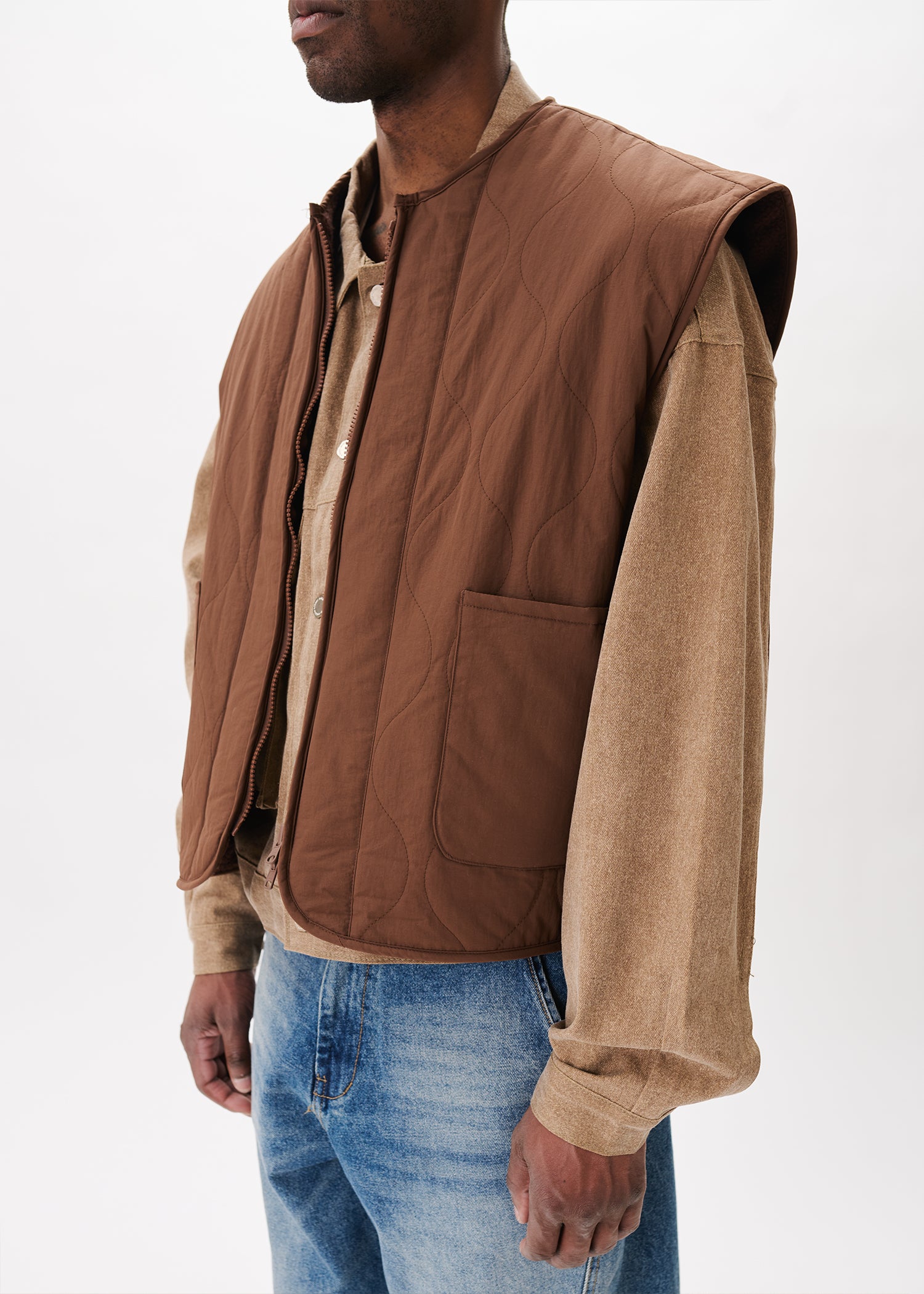 Reversible Nylon/Fleece Vest