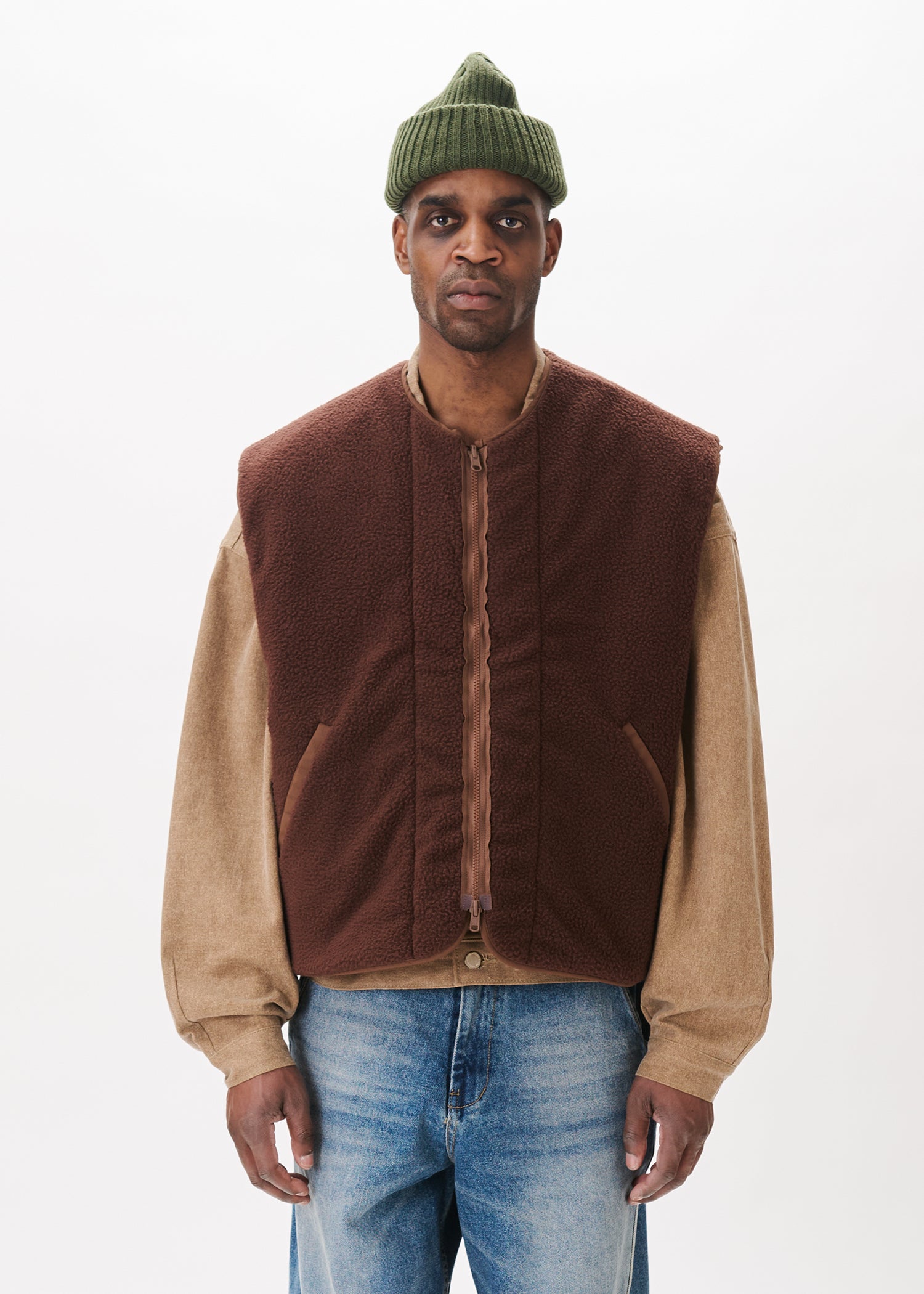 Reversible Nylon/Fleece Vest