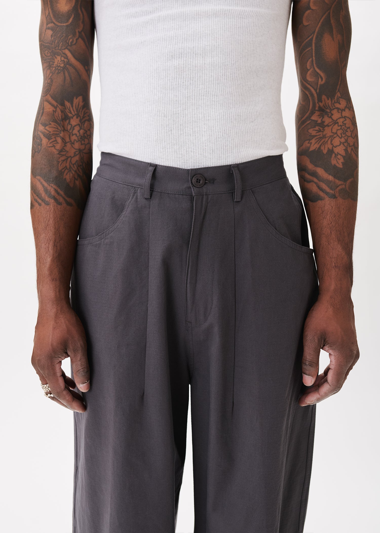 Ripstop Suit Trousers