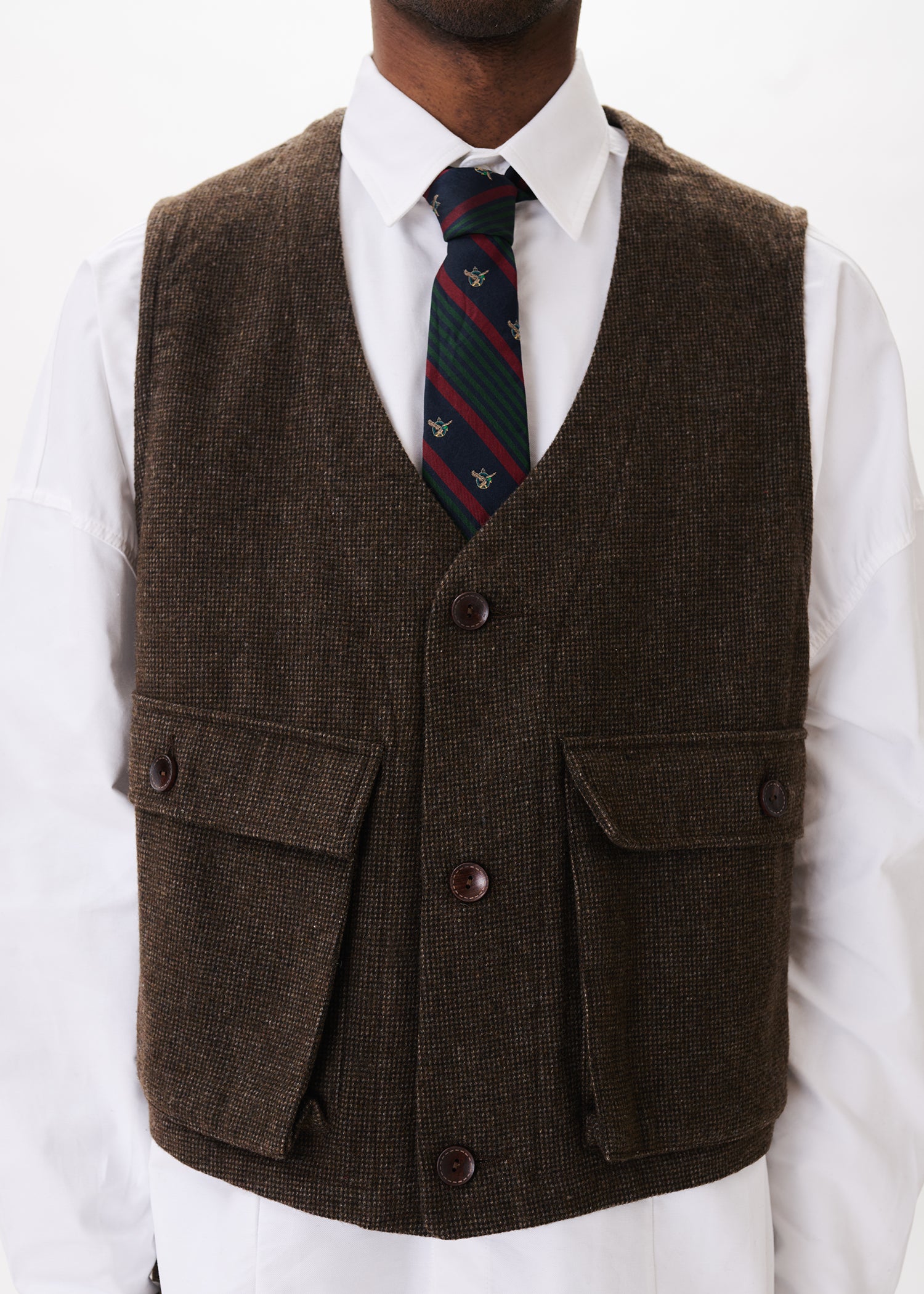 Wool Pocket Vest – Estudio Niksen