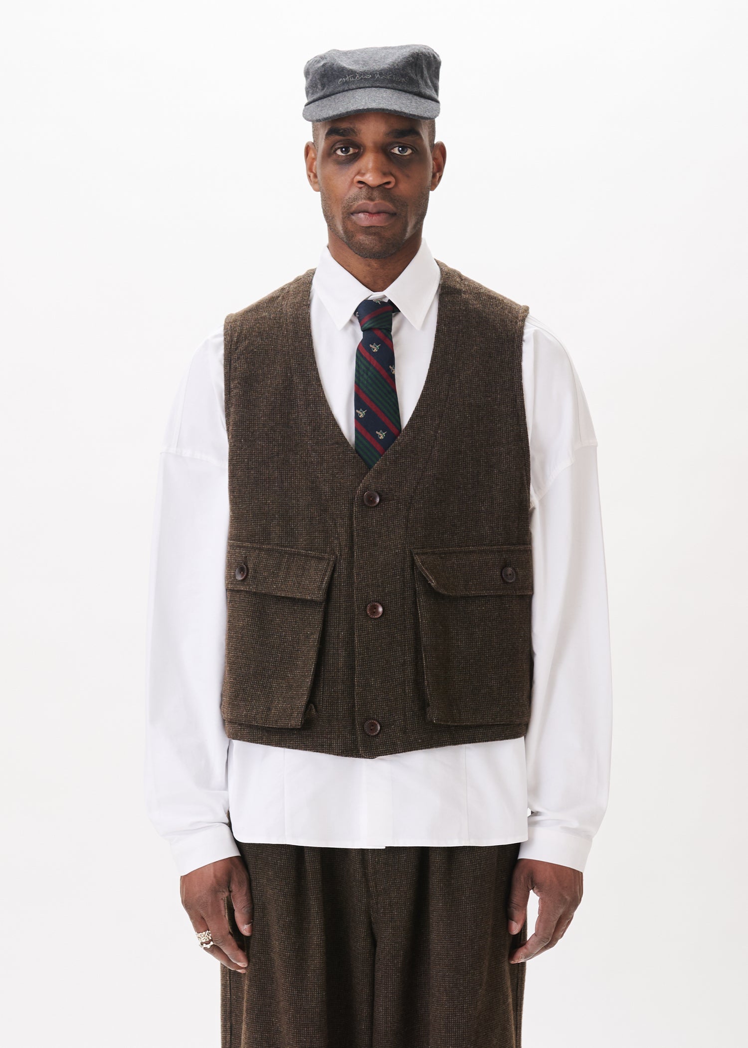 Wool Pocket Vest