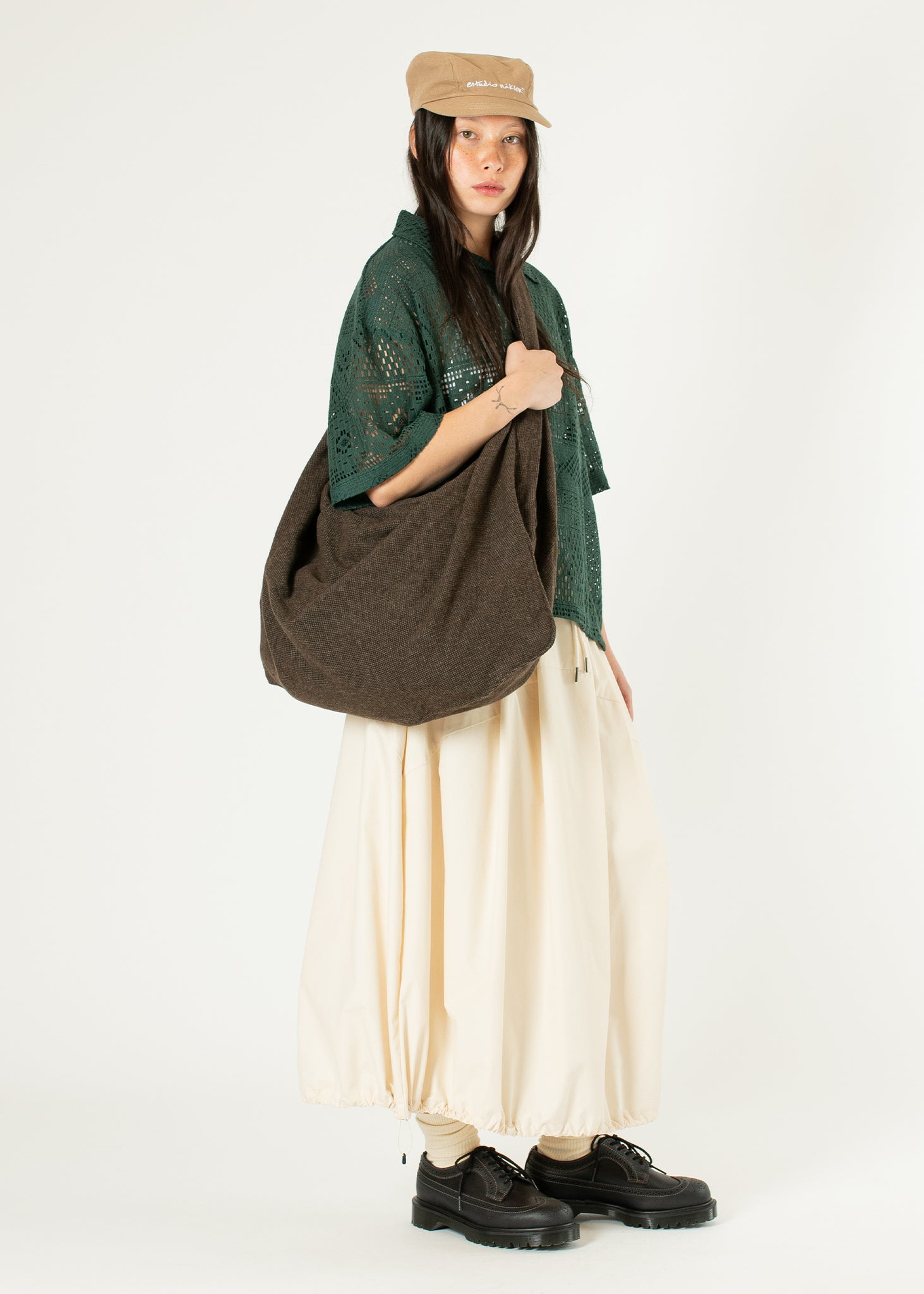 Three-way Checkered Bag