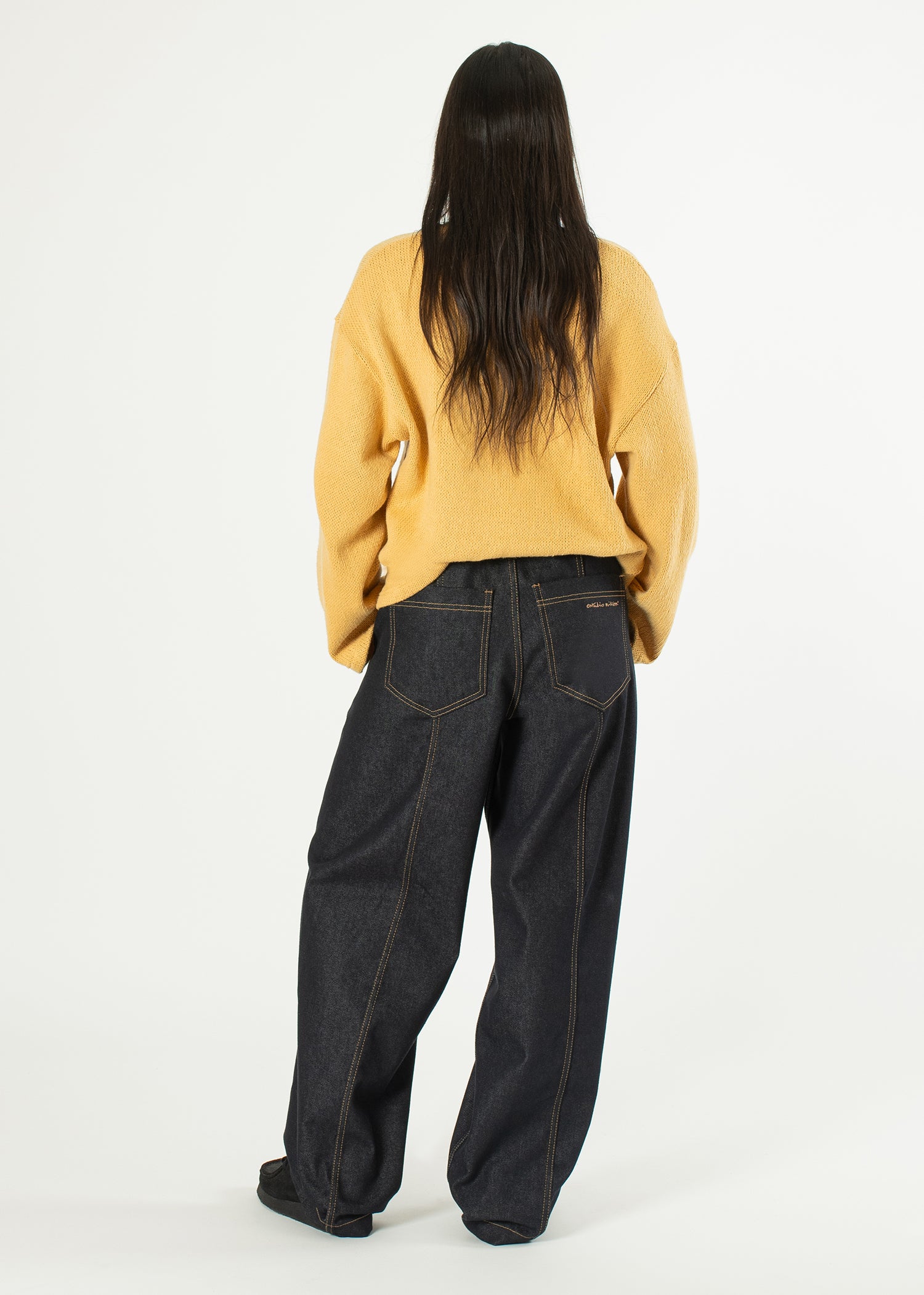 【2plan】Damian one-tuck raw denim pants ONI Denim 517XX 16.5oz Slim Straight Jean - Raw | SON OF A STAG