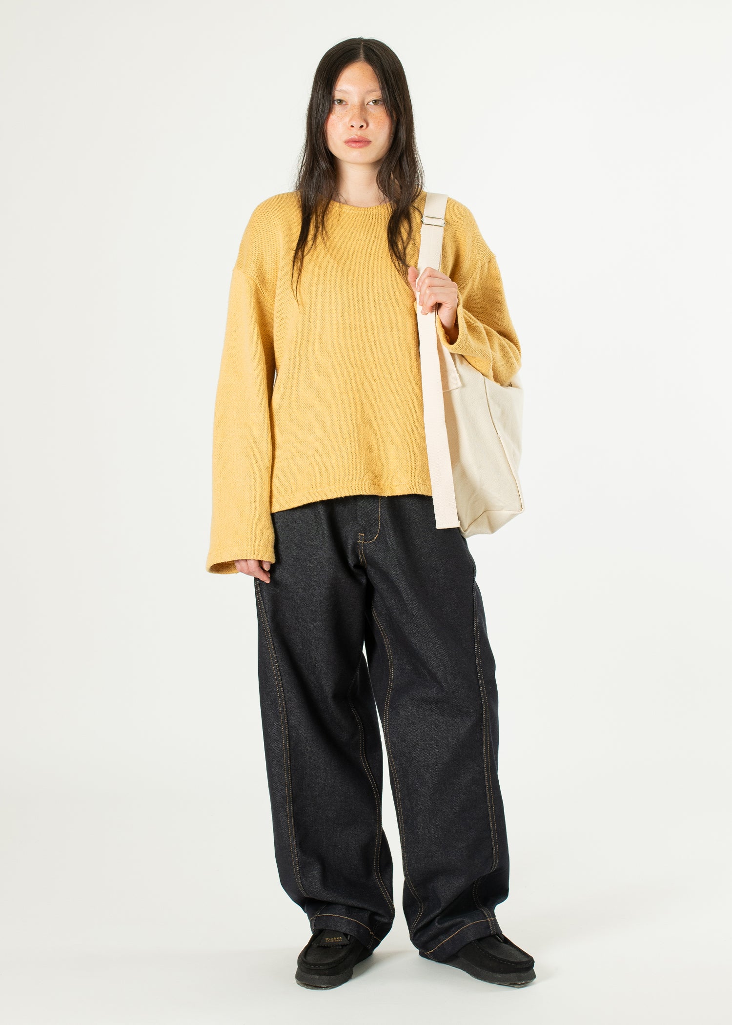 Crochet Boxy Sweater