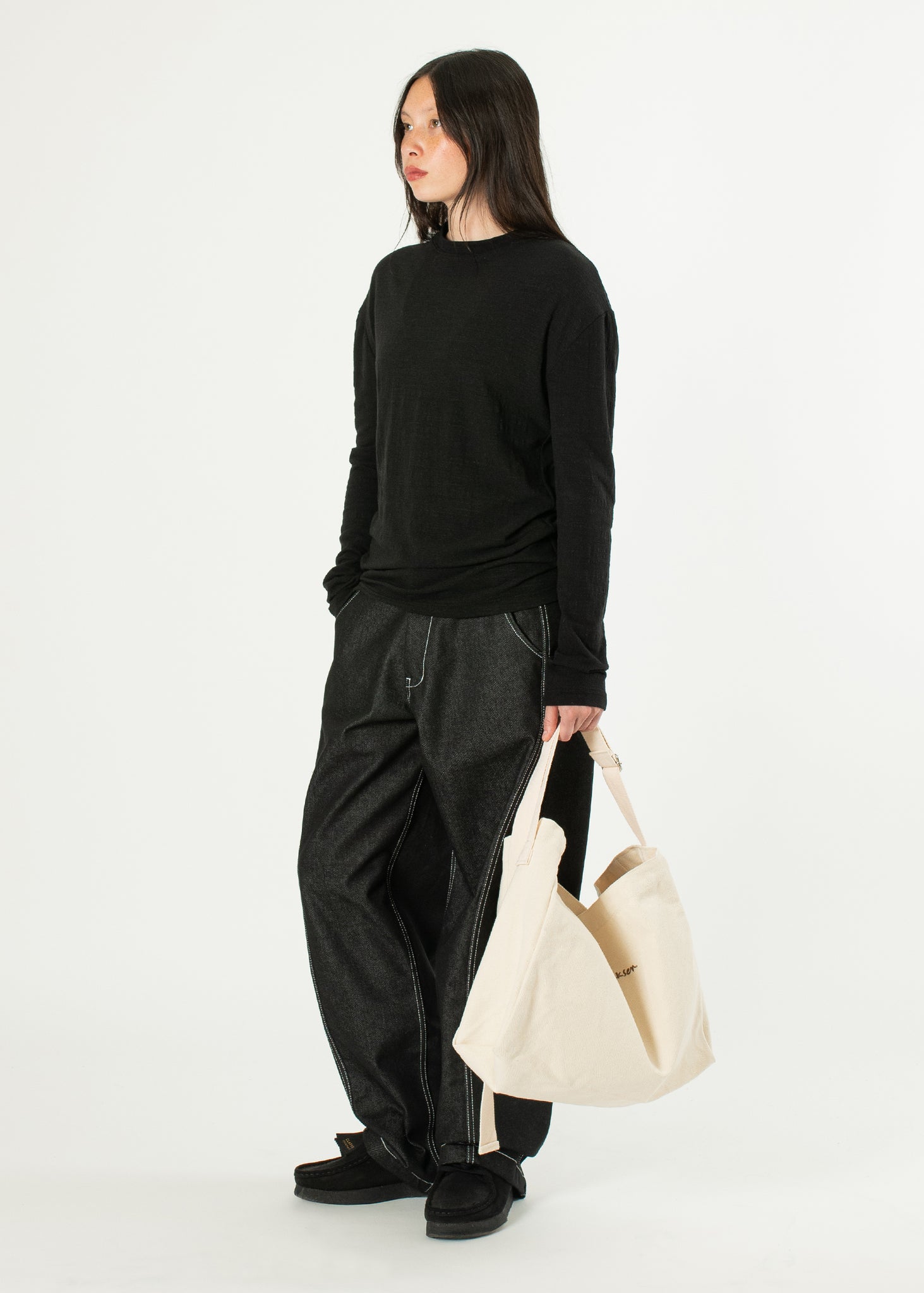 Raw Denim In-stitch Jeans