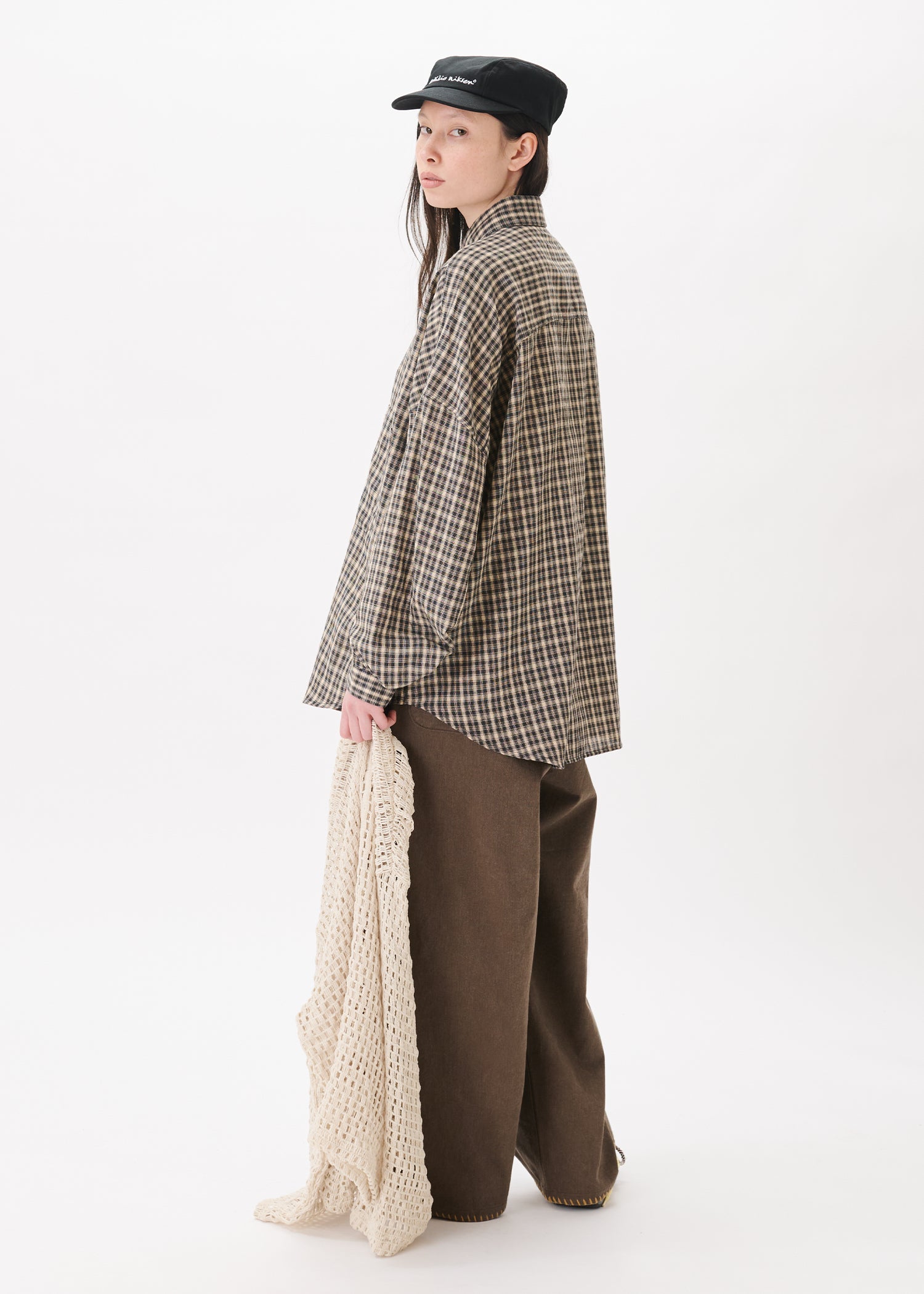 Chemise Oxford à manches ballon