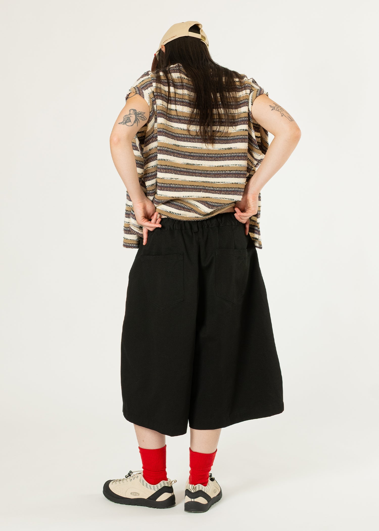 Pintuck Wide Shorts – Estudio Niksen