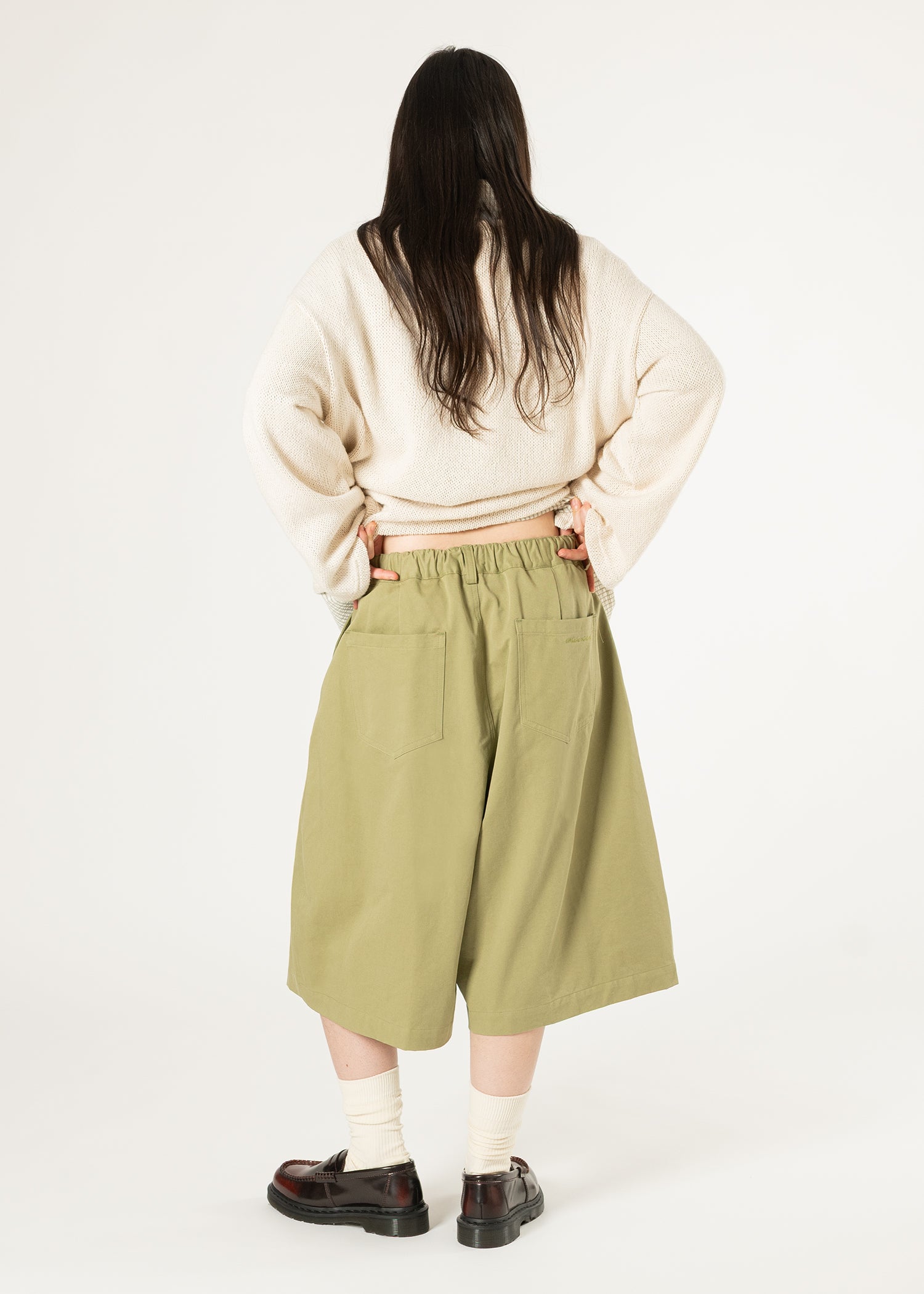 Pintuck Wide Shorts – Estudio Niksen