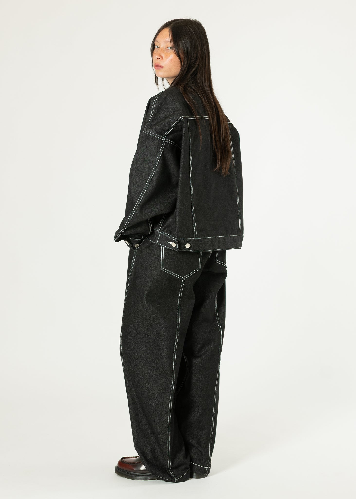 Raw Denim In-stitch Jacket