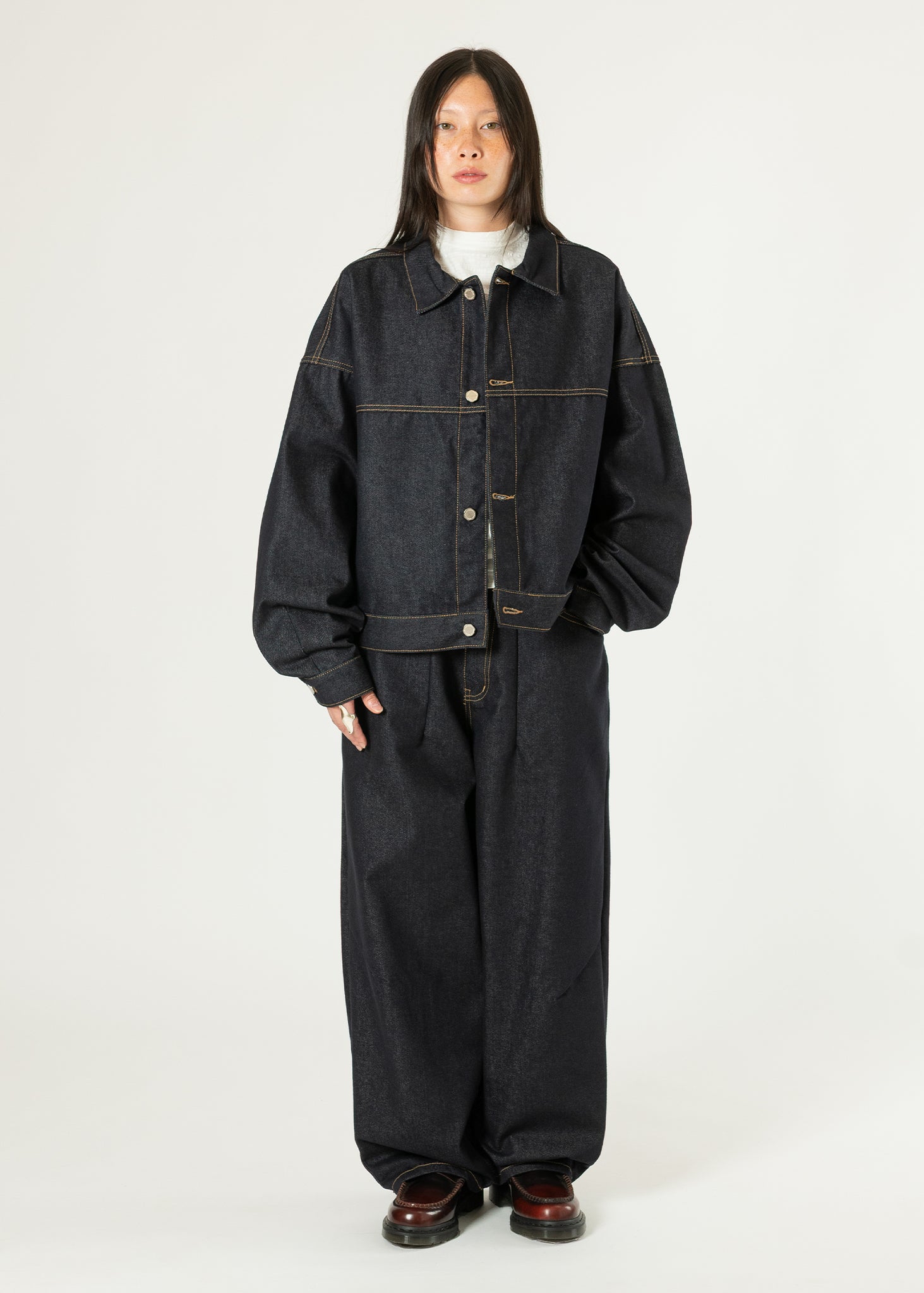 Raw Denim In-stitch Jacket