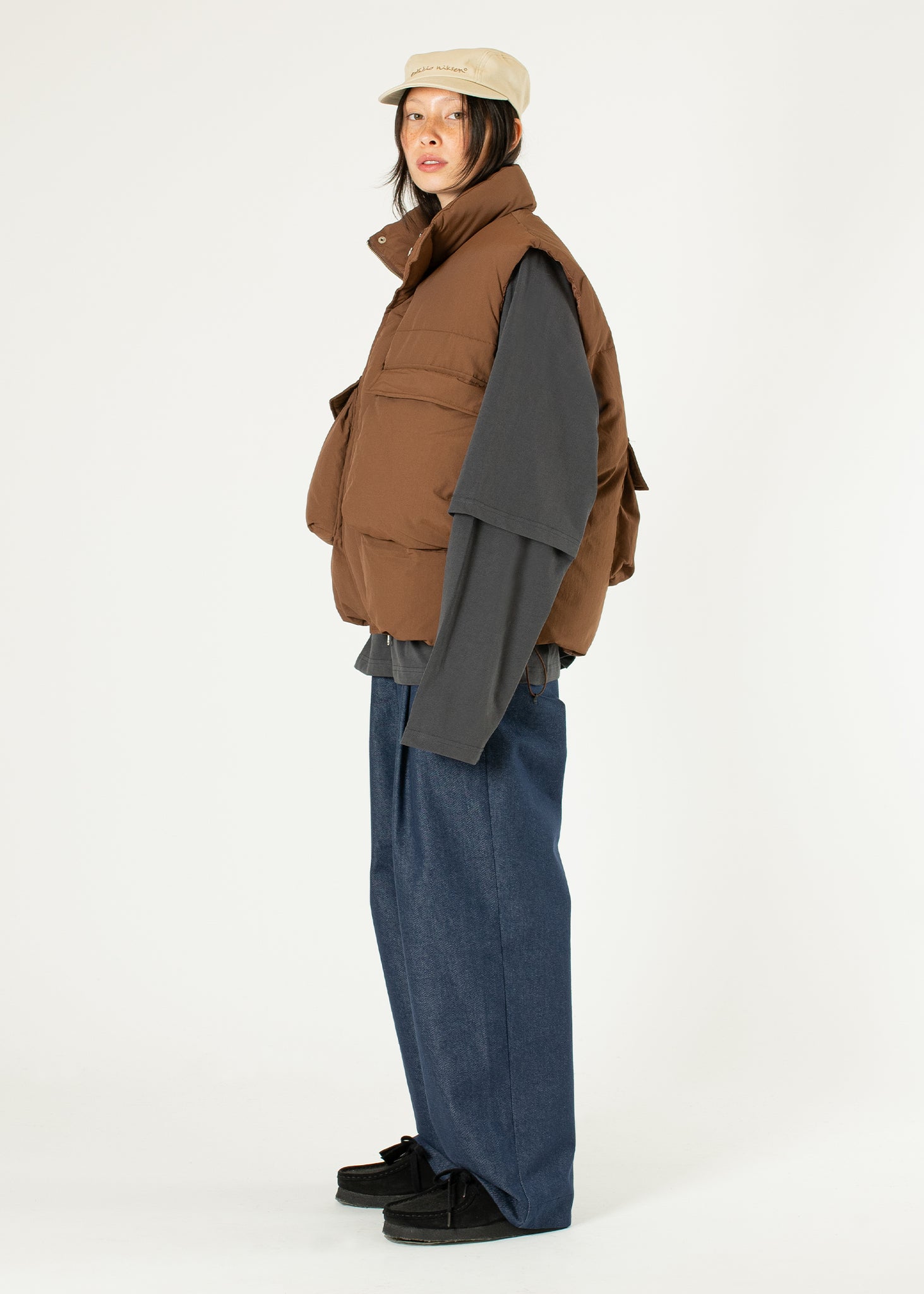 Gilet matelassé en duvet