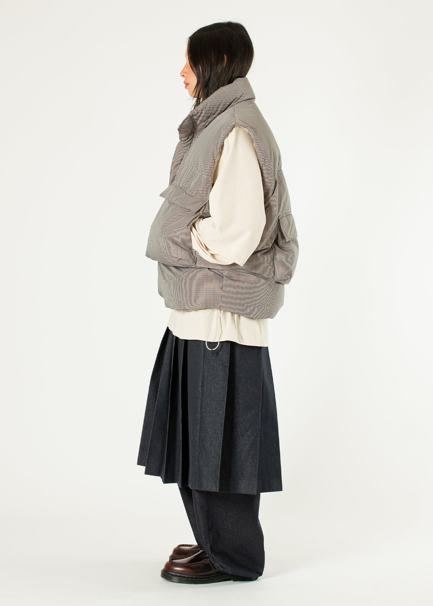 Gilet matelassé en duvet