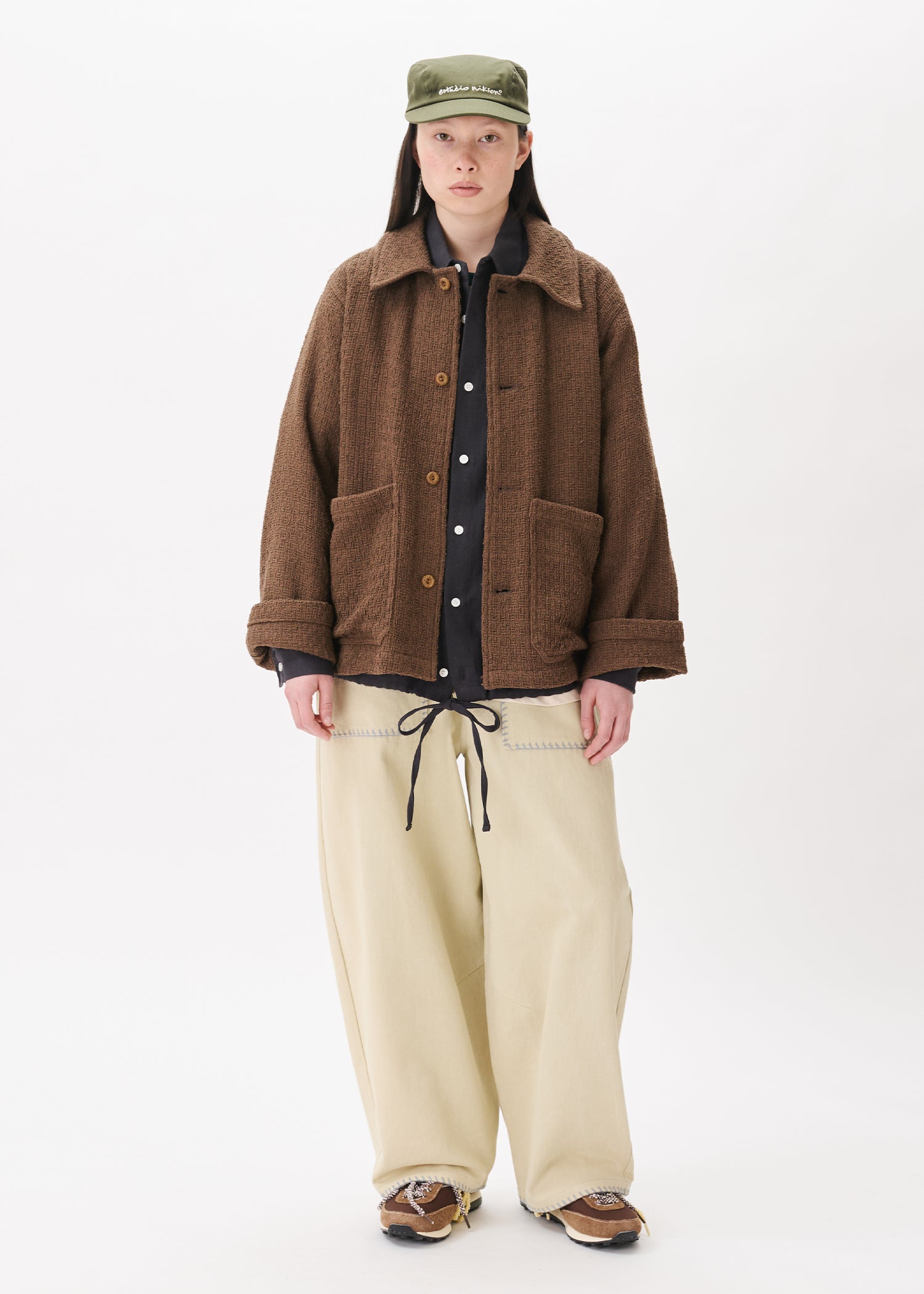 Veste de travail texturée