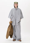 Two-pocket Big Shirt
