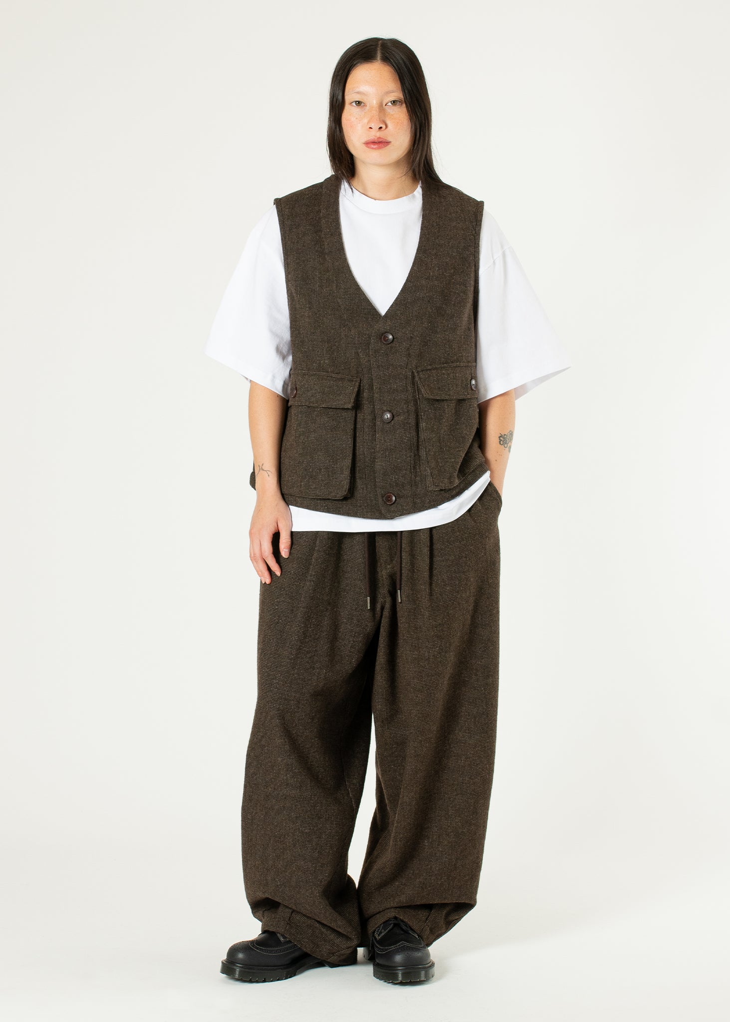 Wool Pocket Vest