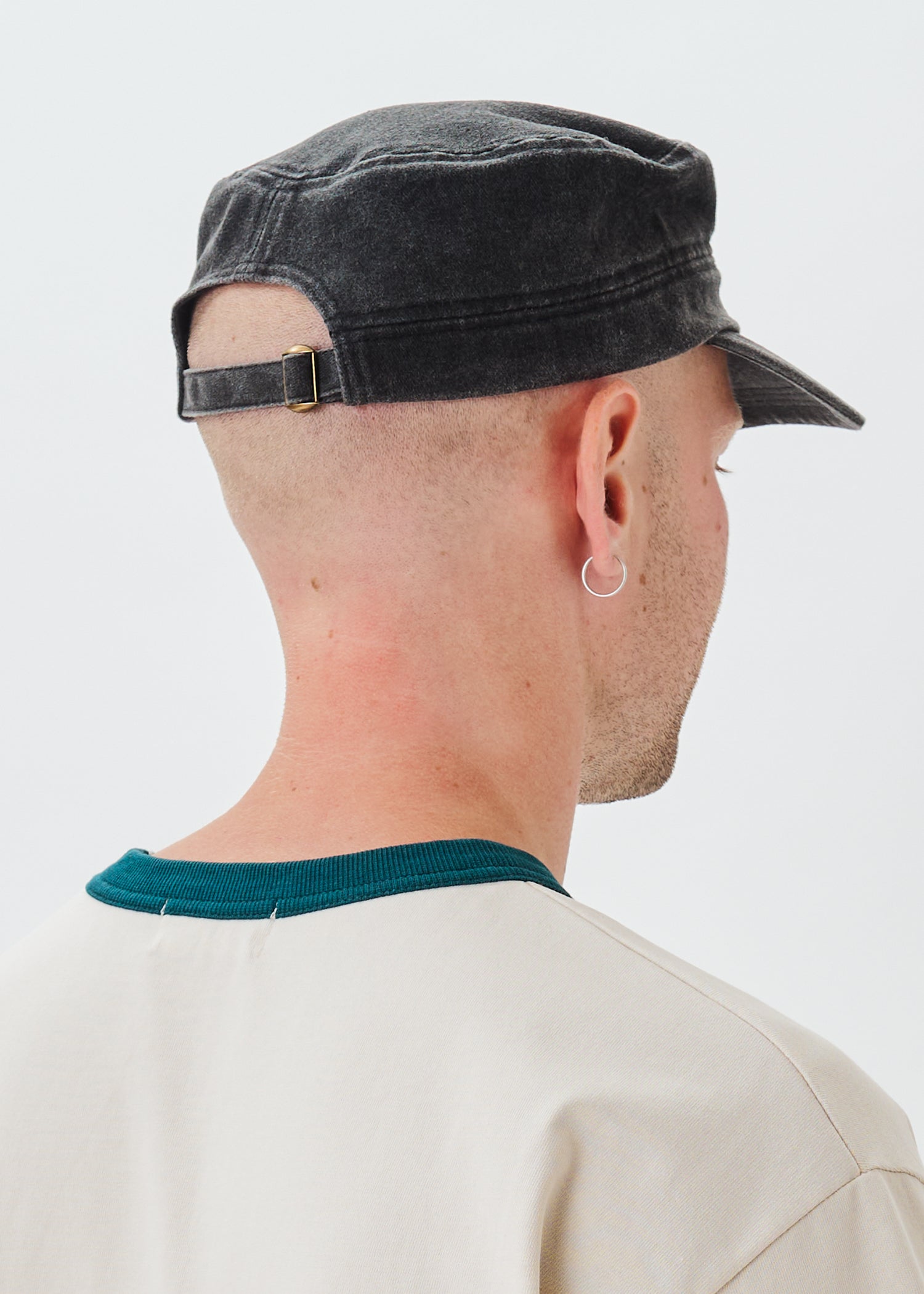 Casquette militaire délavée