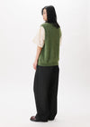 Gilet en tricot d'alpaga