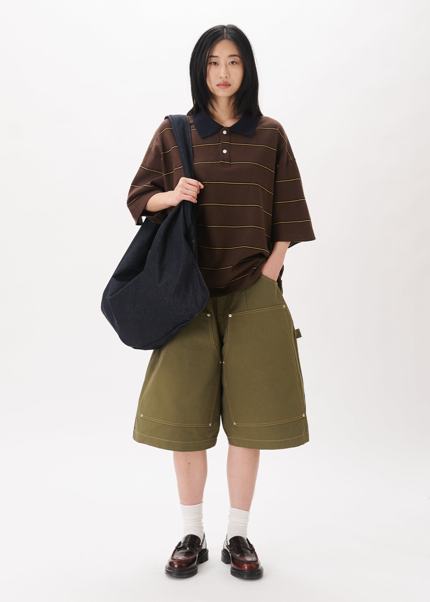 Boxy Jersey Polo – Estudio Niksen