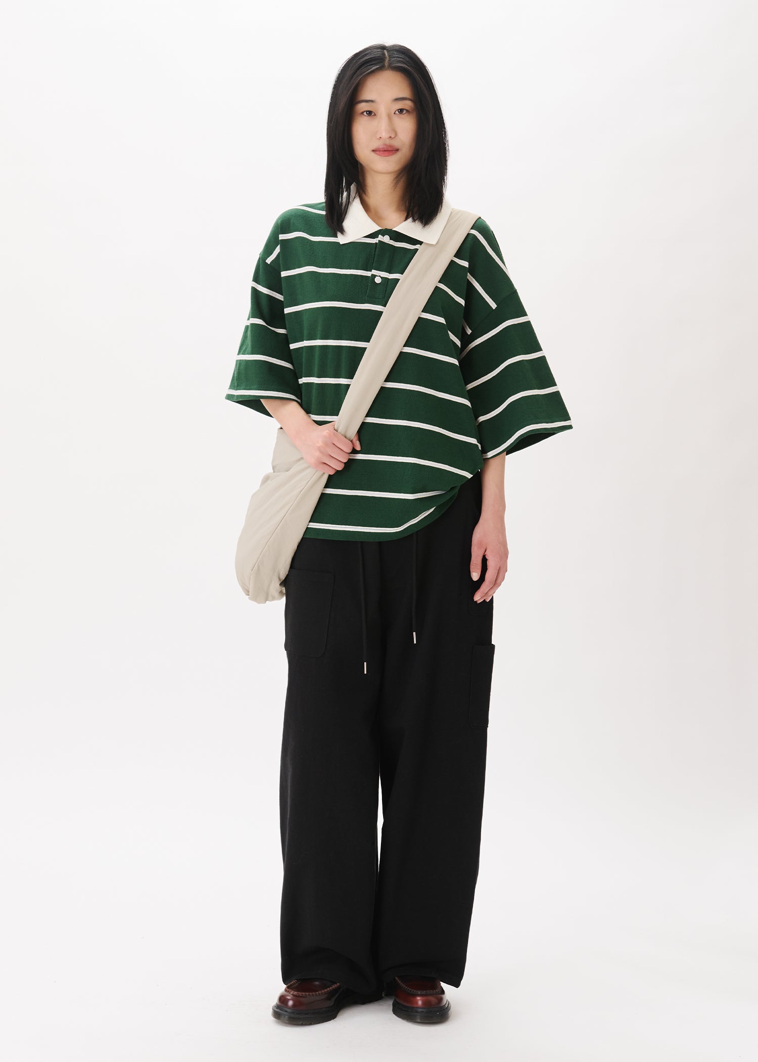 Boxy Jersey Polo – Estudio Niksen