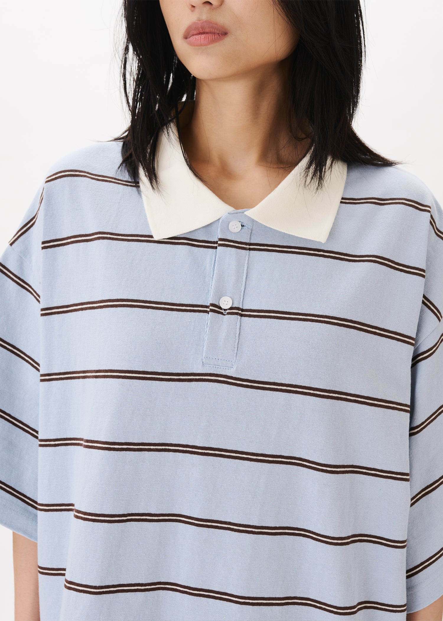 Boxy Jersey Polo