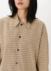 Checkered Boxy Shirt