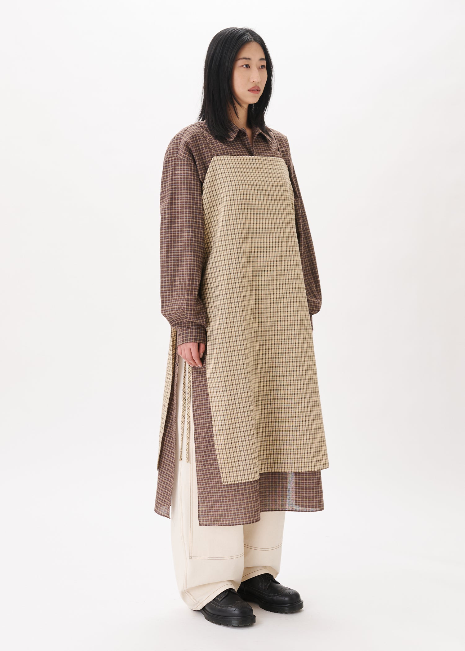 Checkered Layered Overdress